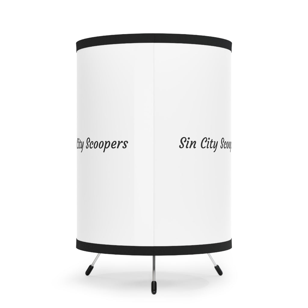 The Sin City Scoopers Tripod 100% DEGEN Lamp for your home or office