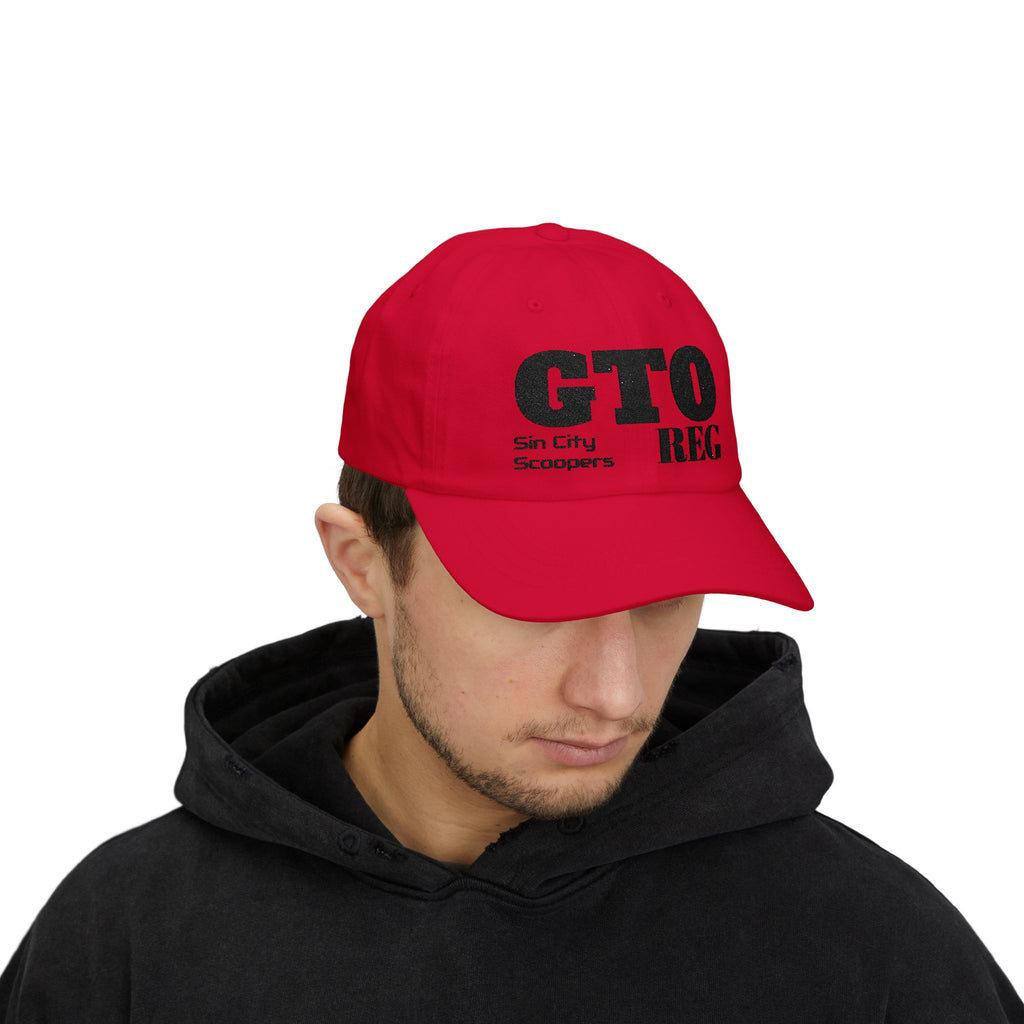 The Sin City Scoopers Adjustable GTO REG Style Hat