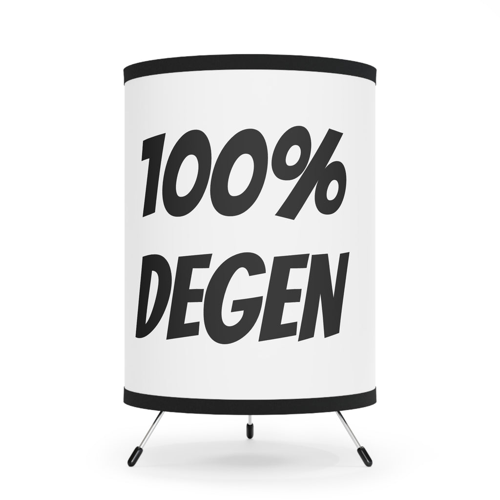 The Sin City Scoopers Tripod 100% DEGEN Lamp for your home or office