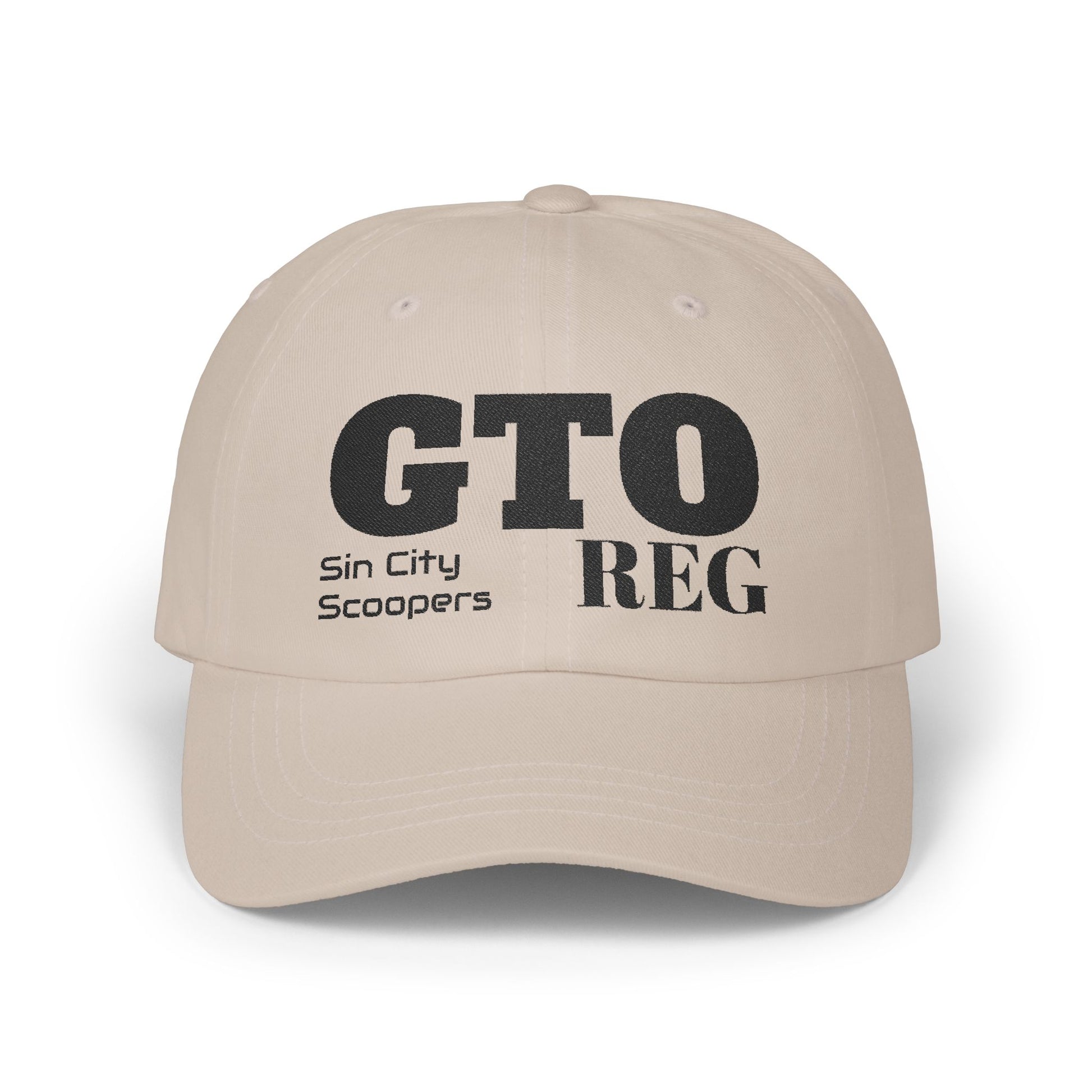 The Sin City Scoopers Adjustable GTO REG Style Hat