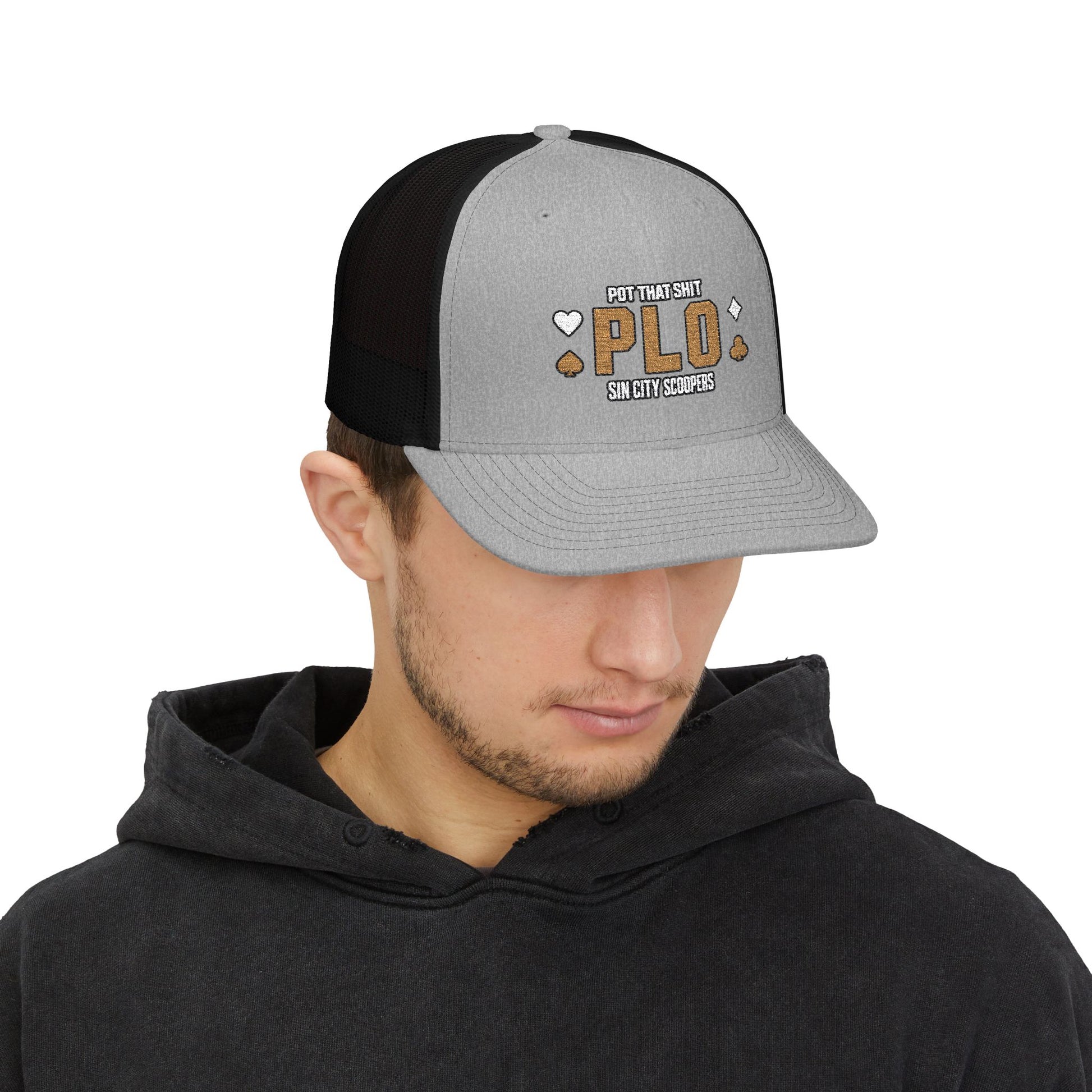 Pot That Shit PLO Snapback Trucker Hat