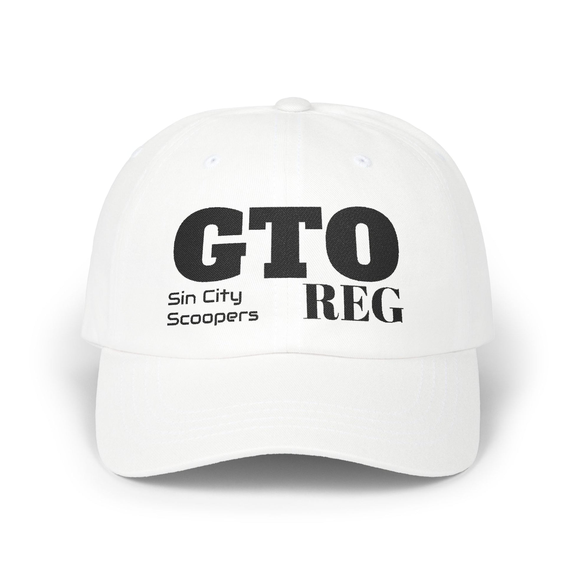 The Sin City Scoopers Adjustable GTO REG Style Hat