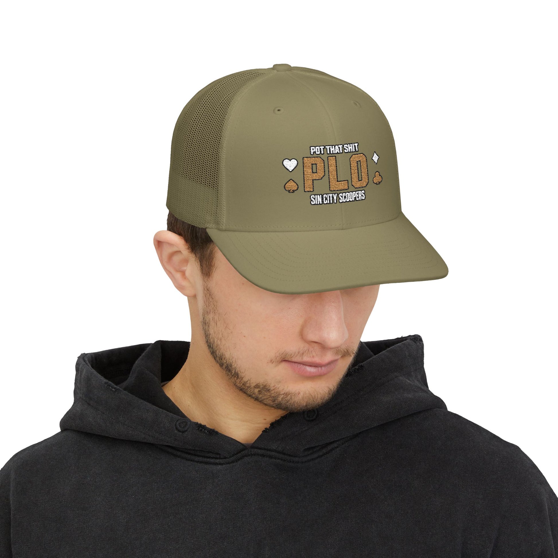 Pot That Shit PLO Snapback Trucker Hat