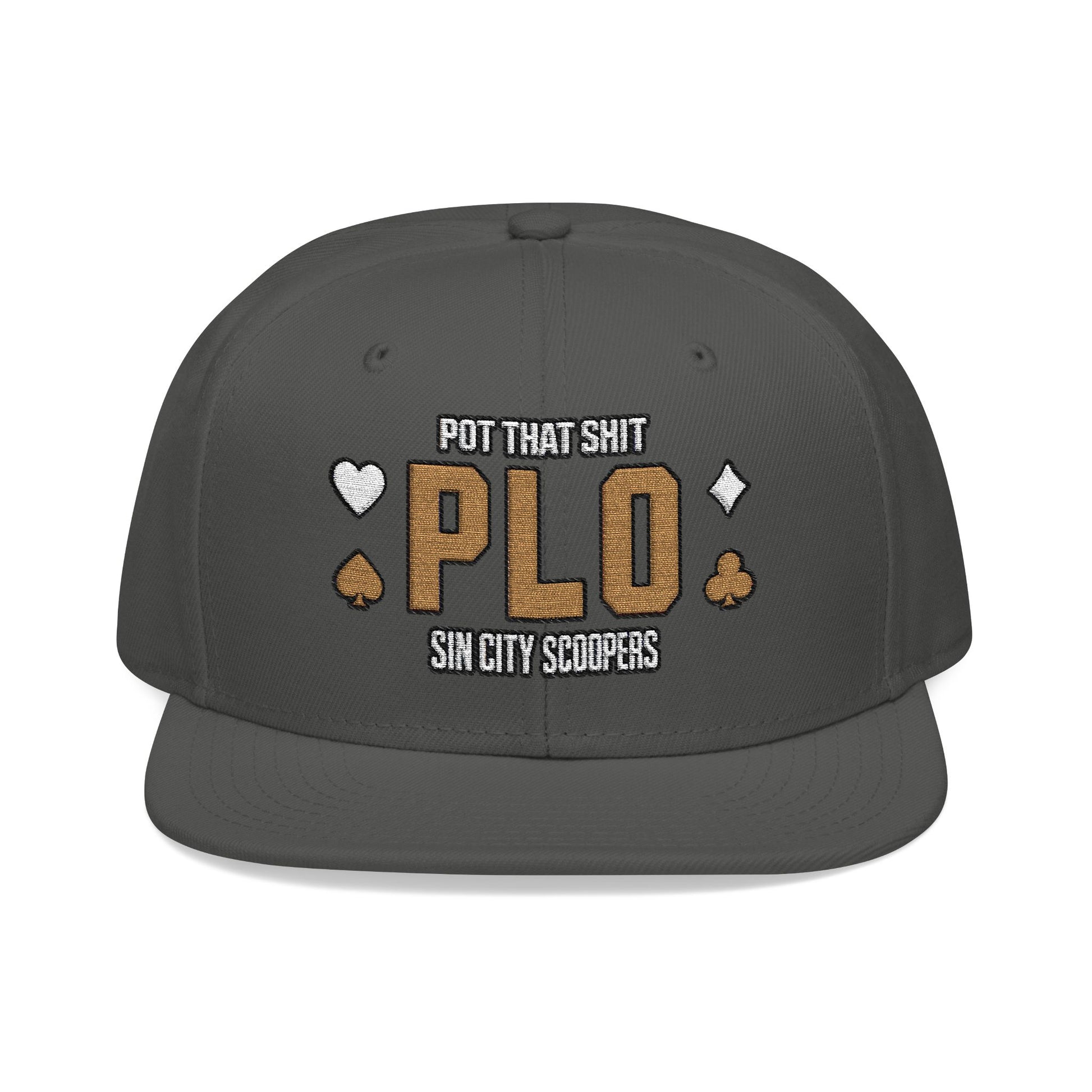 Pot That Shit PLO Flat bill Hat