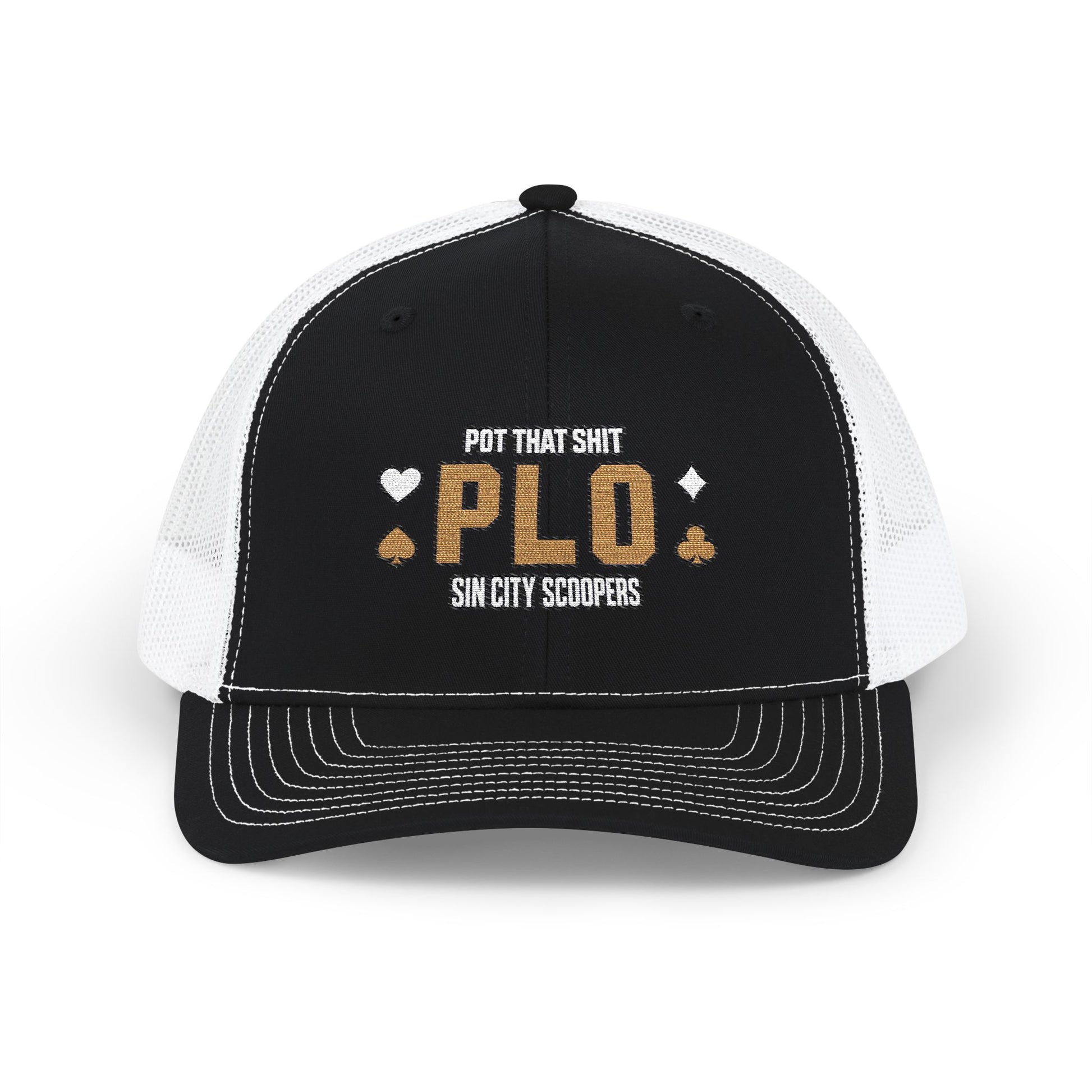 Pot That Shit PLO Snapback Trucker Hat
