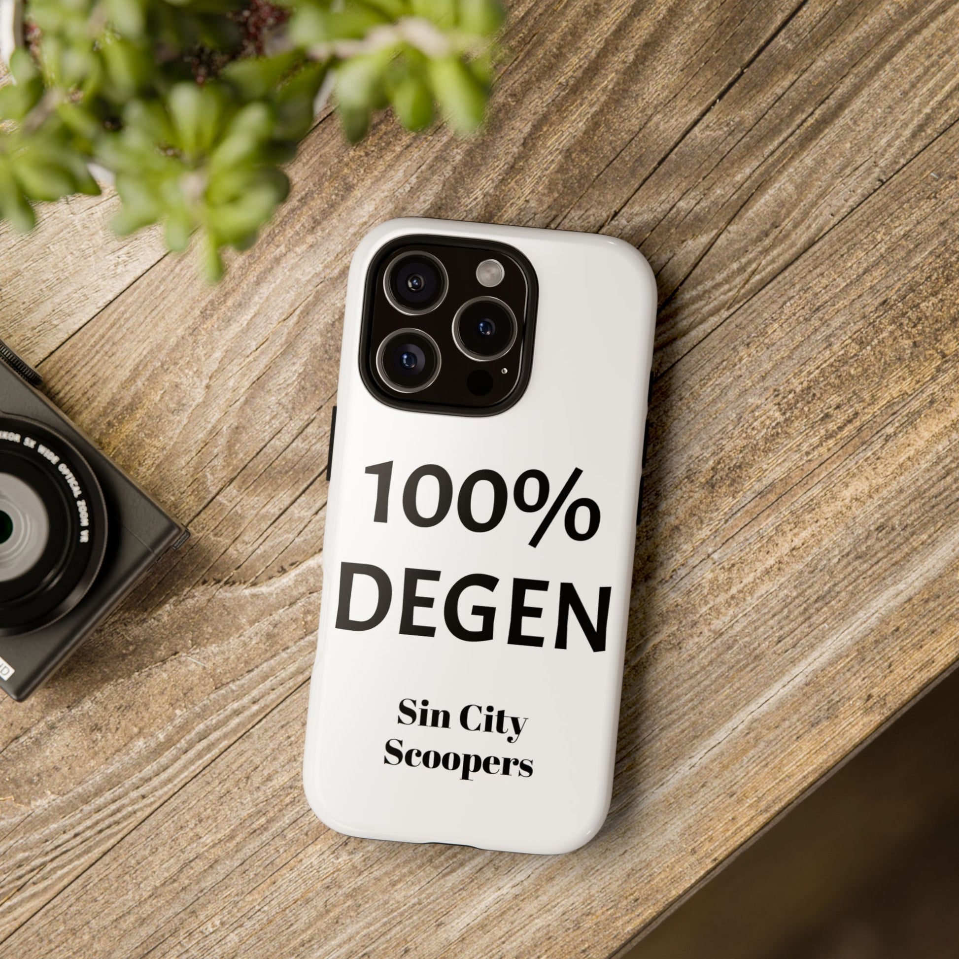The Sin City Style DEGEN Phone Case