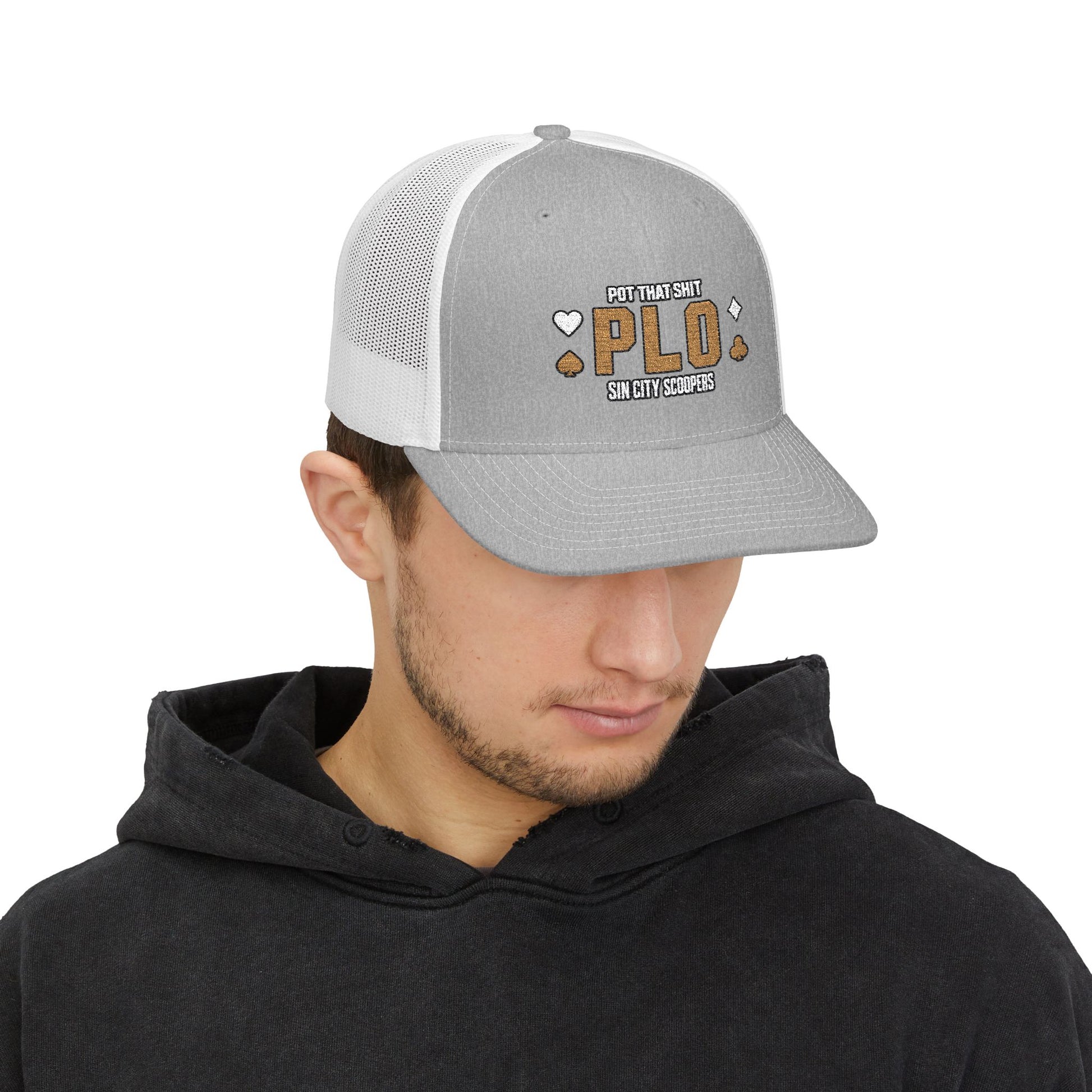 Pot That Shit PLO Snapback Trucker Hat