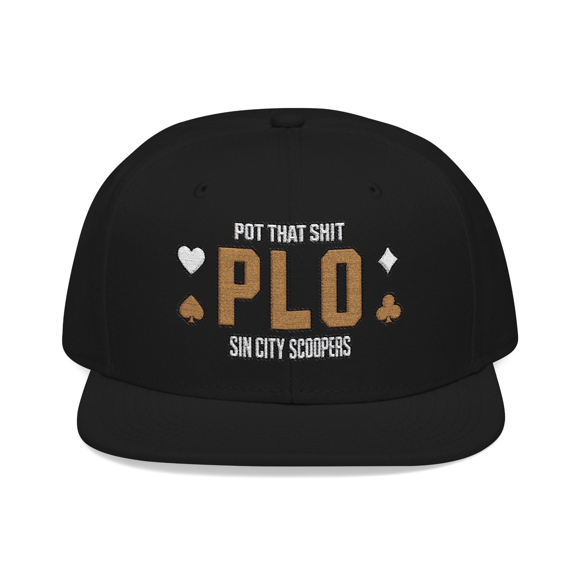 Pot That Shit PLO Flat bill Hat