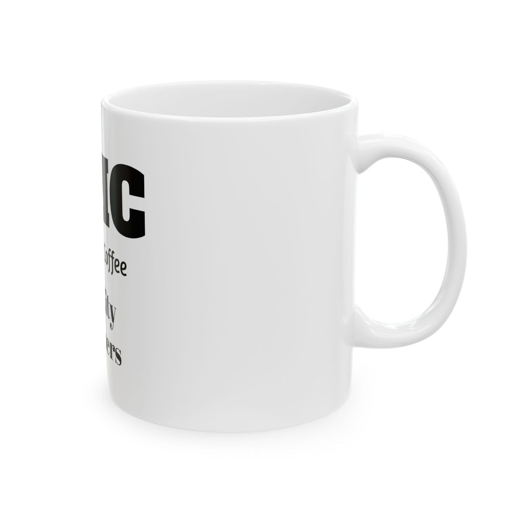 The Sin City Scoopers Coffee Cup for OMC - Old Man Coffee