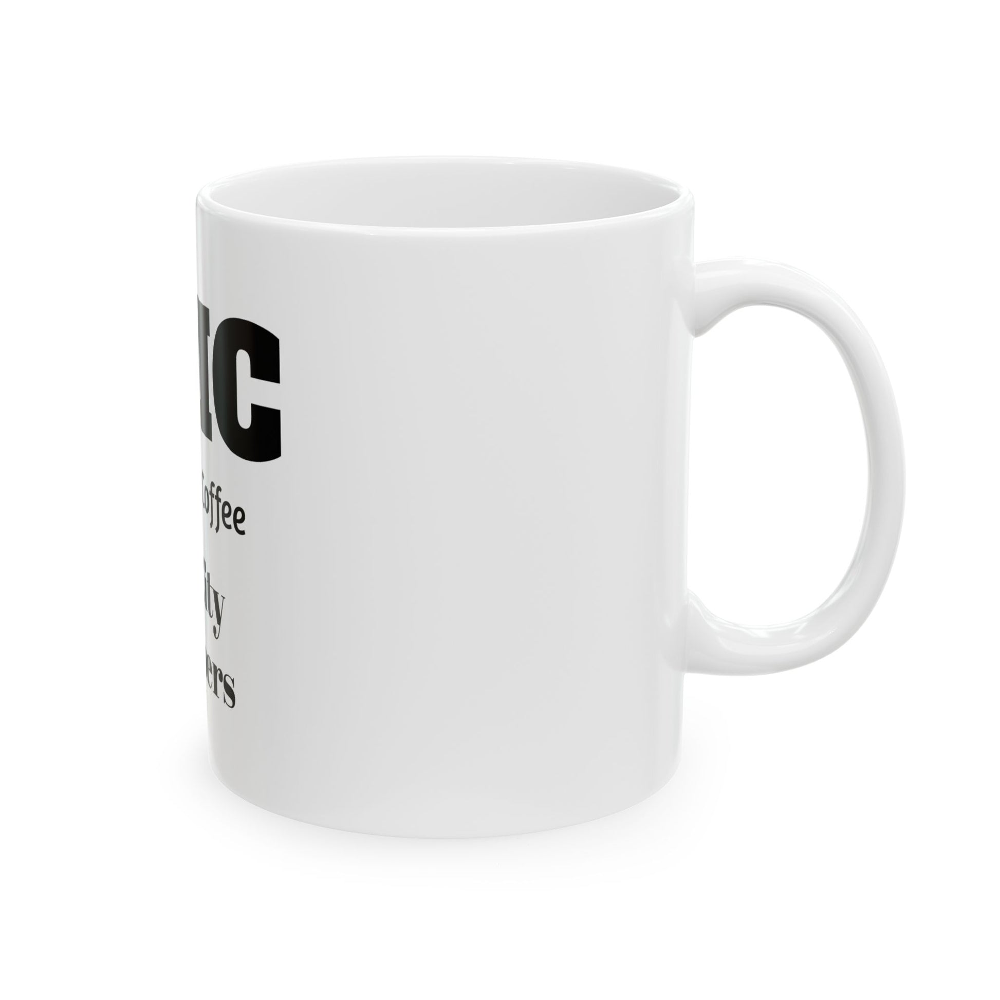 The Sin City Scoopers Coffee Cup for OMC - Old Man Coffee