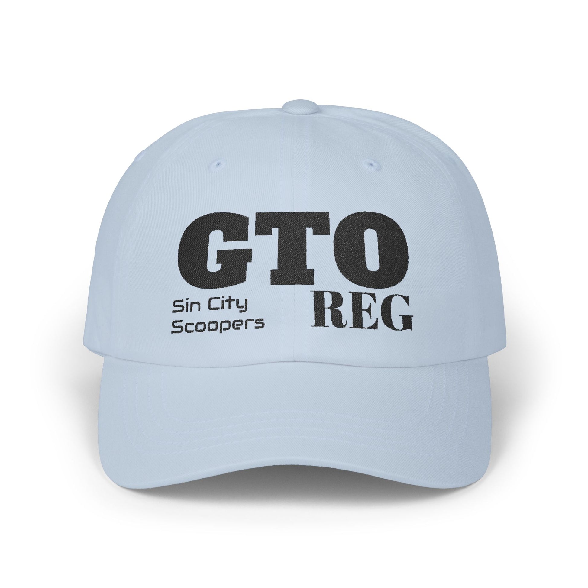 The Sin City Scoopers Adjustable GTO REG Style Hat