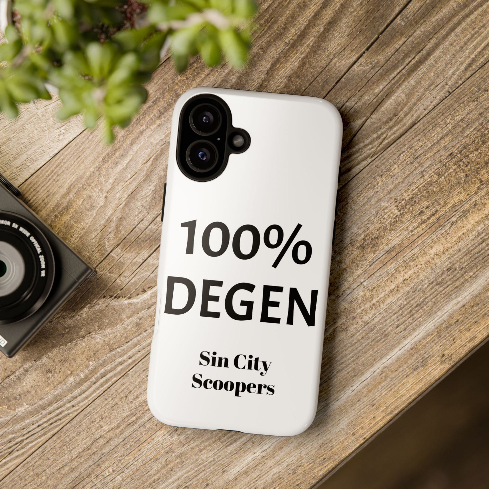 The Sin City Style DEGEN Phone Case