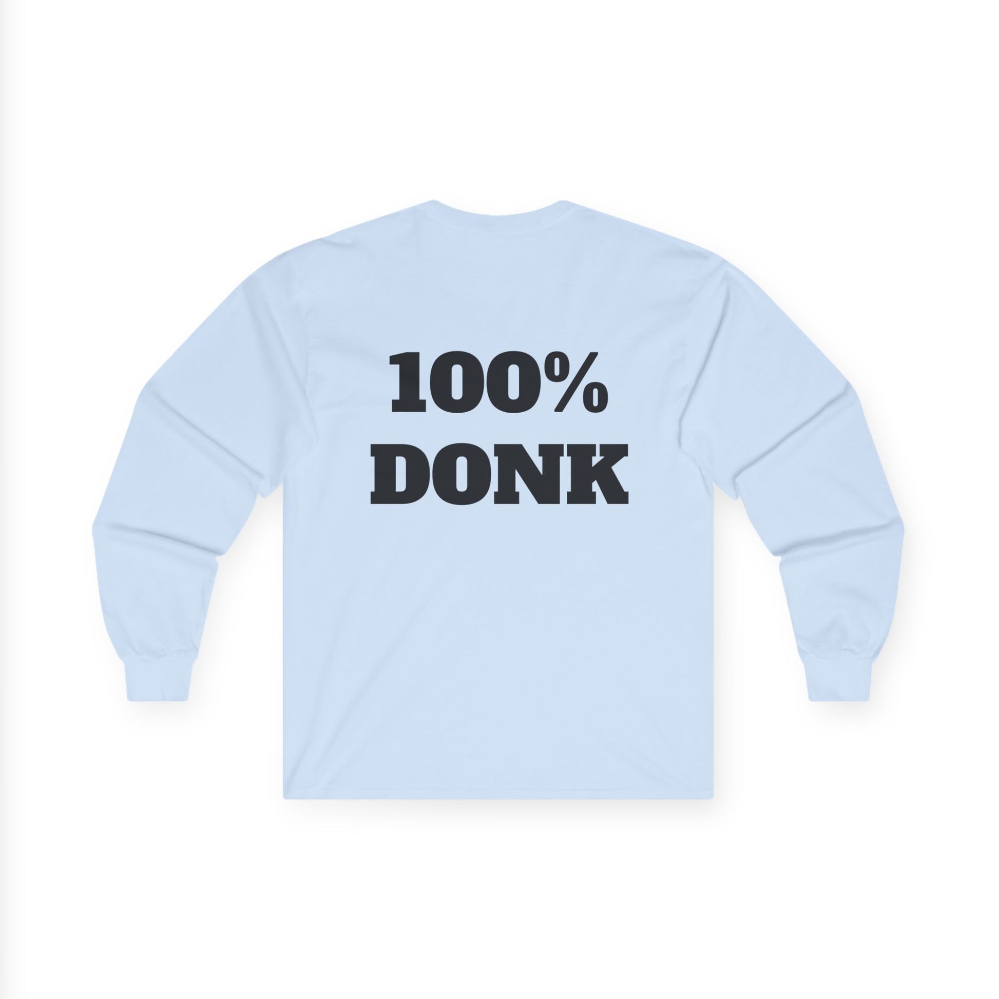 The Sin City Scoopers Classic '100% DONK' Long Sleeve Tee Shirt