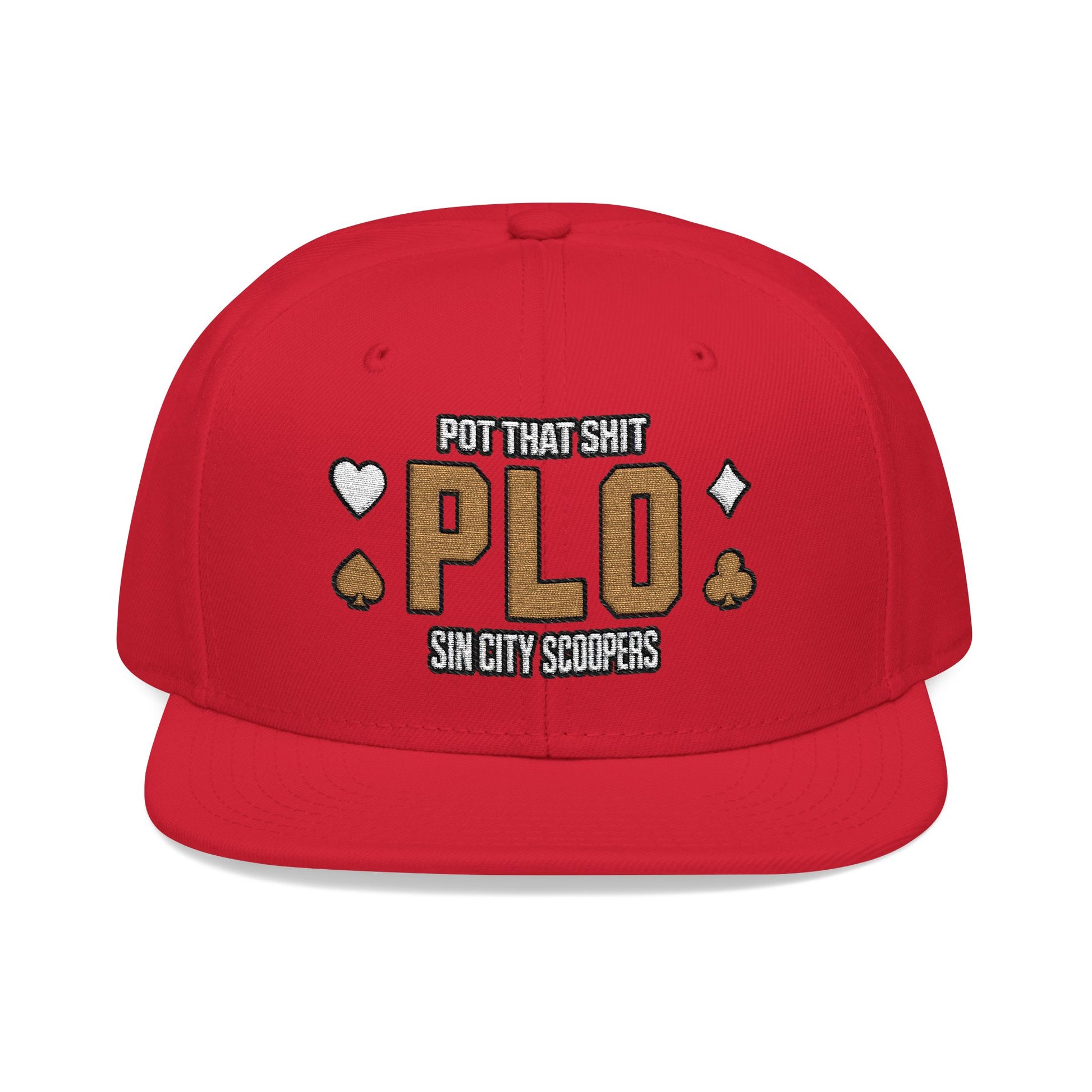 Pot That Shit PLO Flat bill Hat