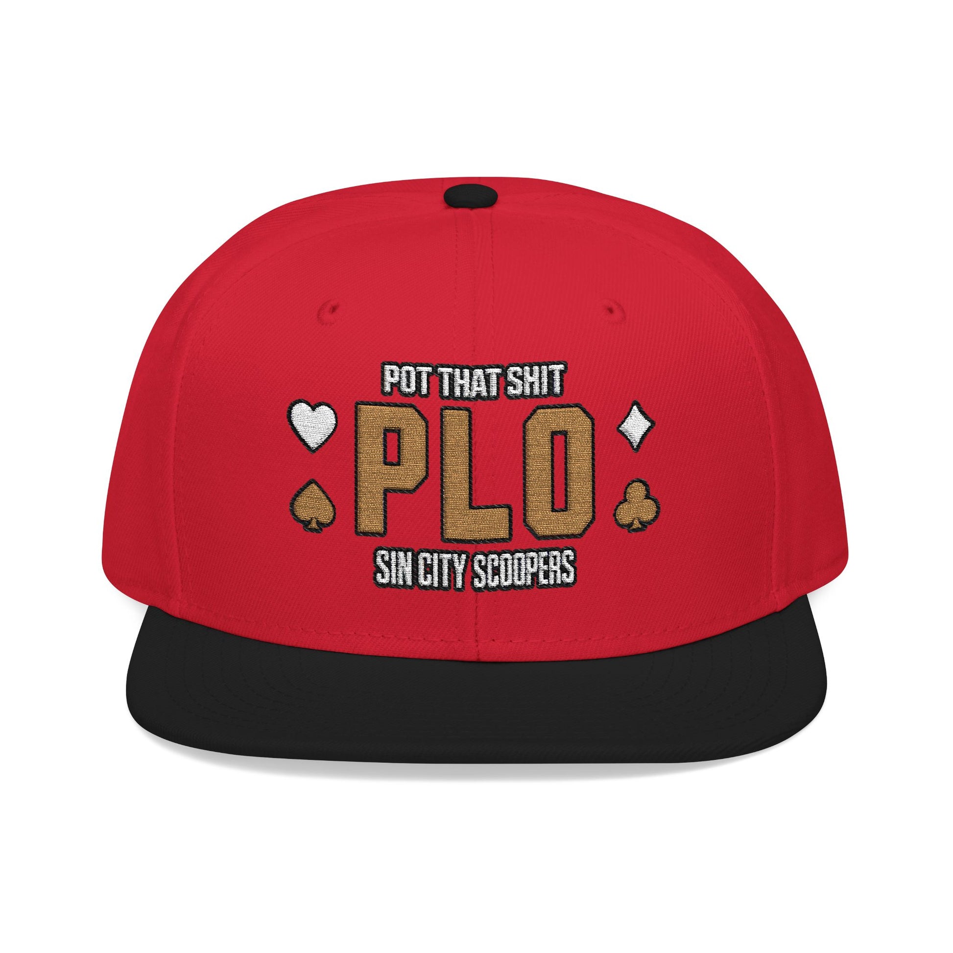 Pot That Shit PLO Flat bill Hat