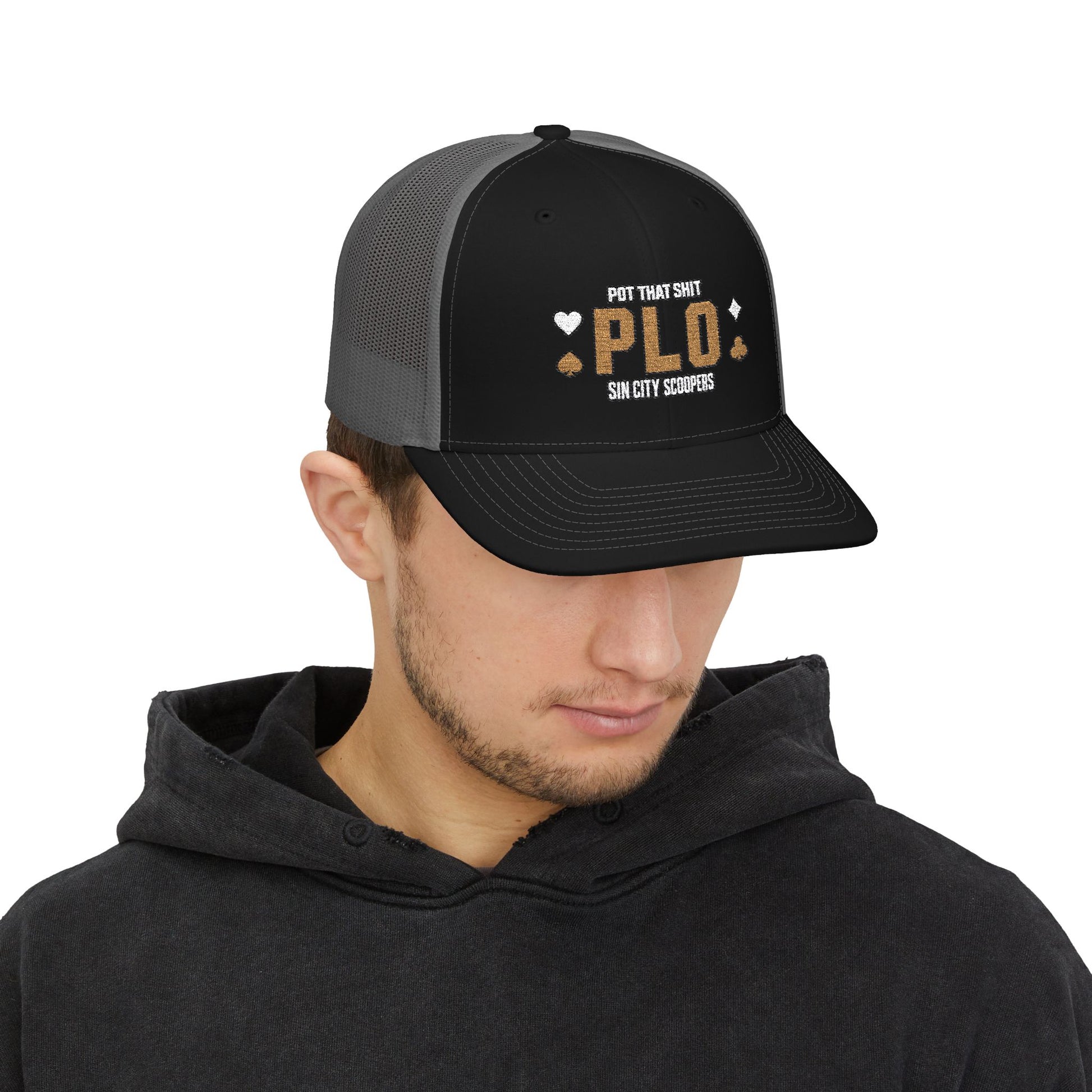 Pot That Shit PLO Snapback Trucker Hat