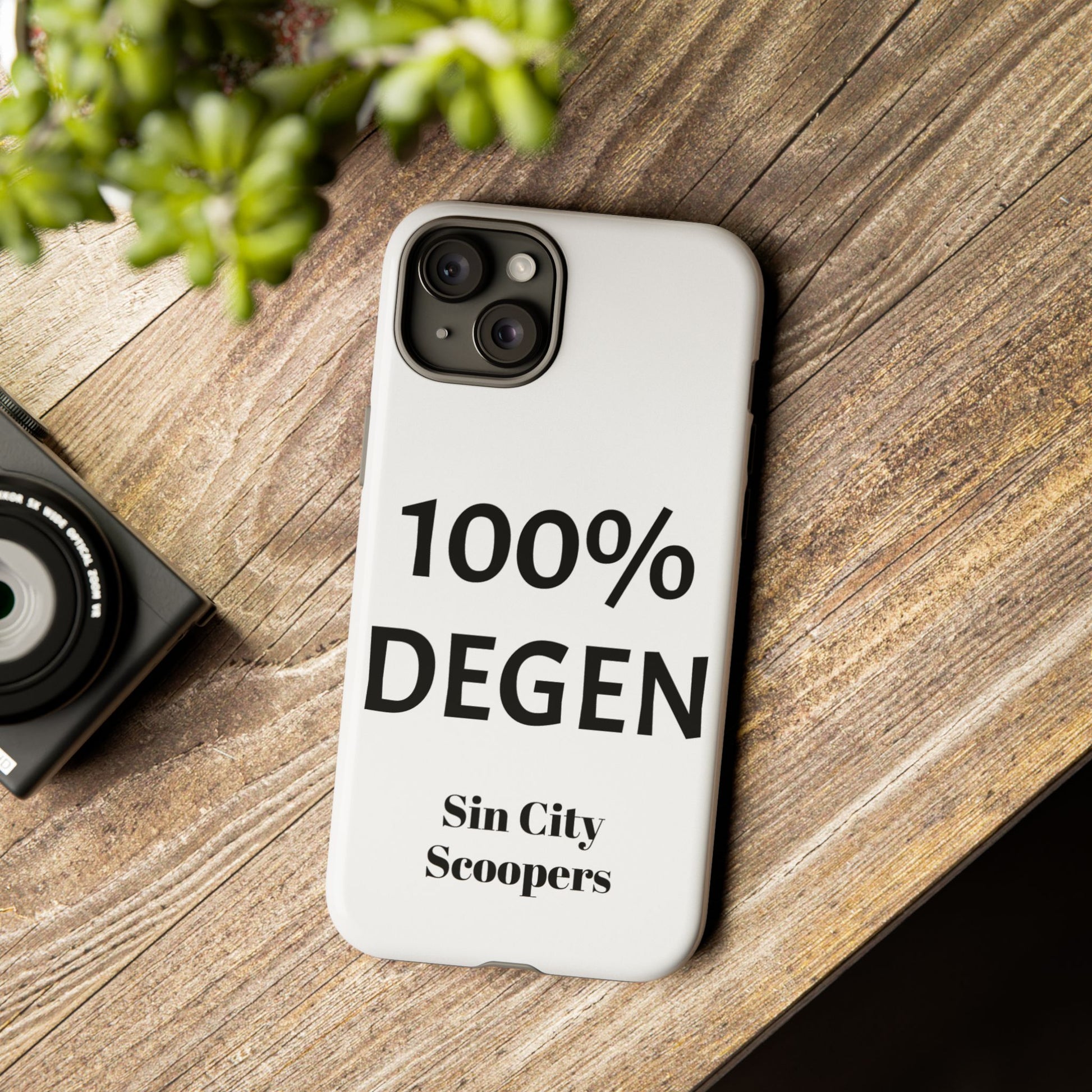 The Sin City Style DEGEN Phone Case