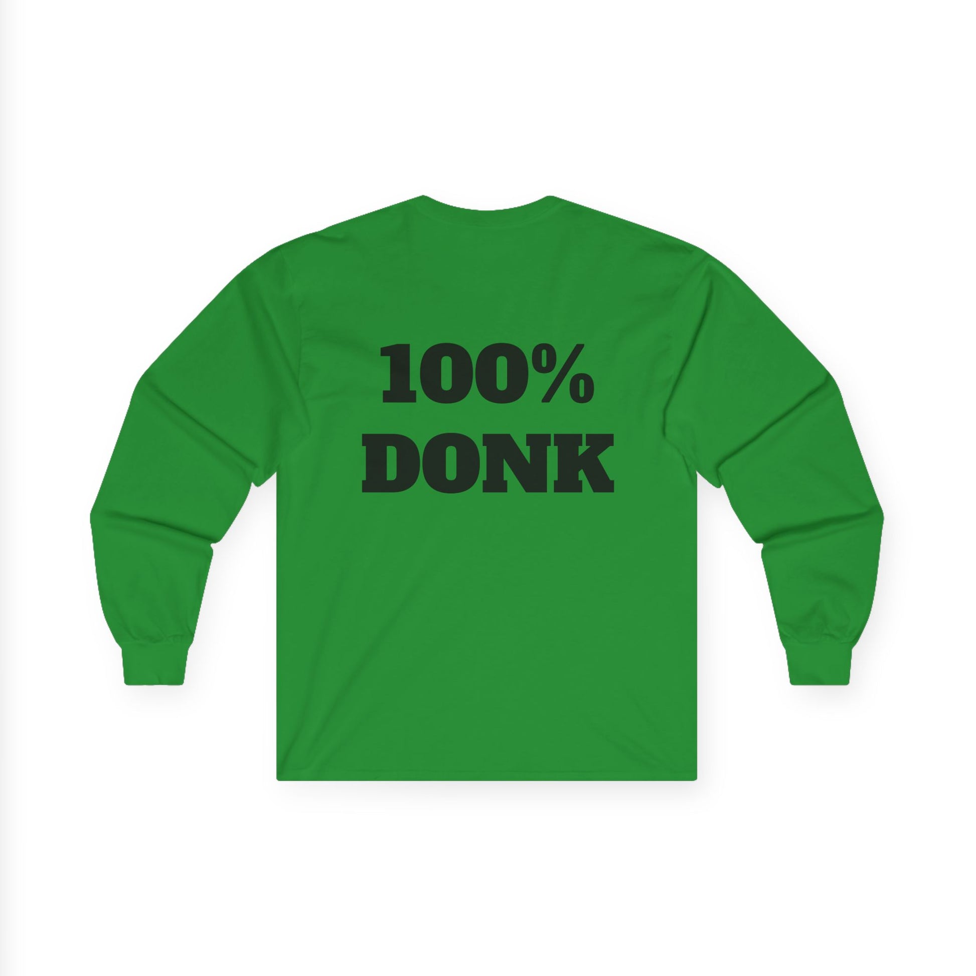 The Sin City Scoopers Classic '100% DONK' Long Sleeve Tee Shirt