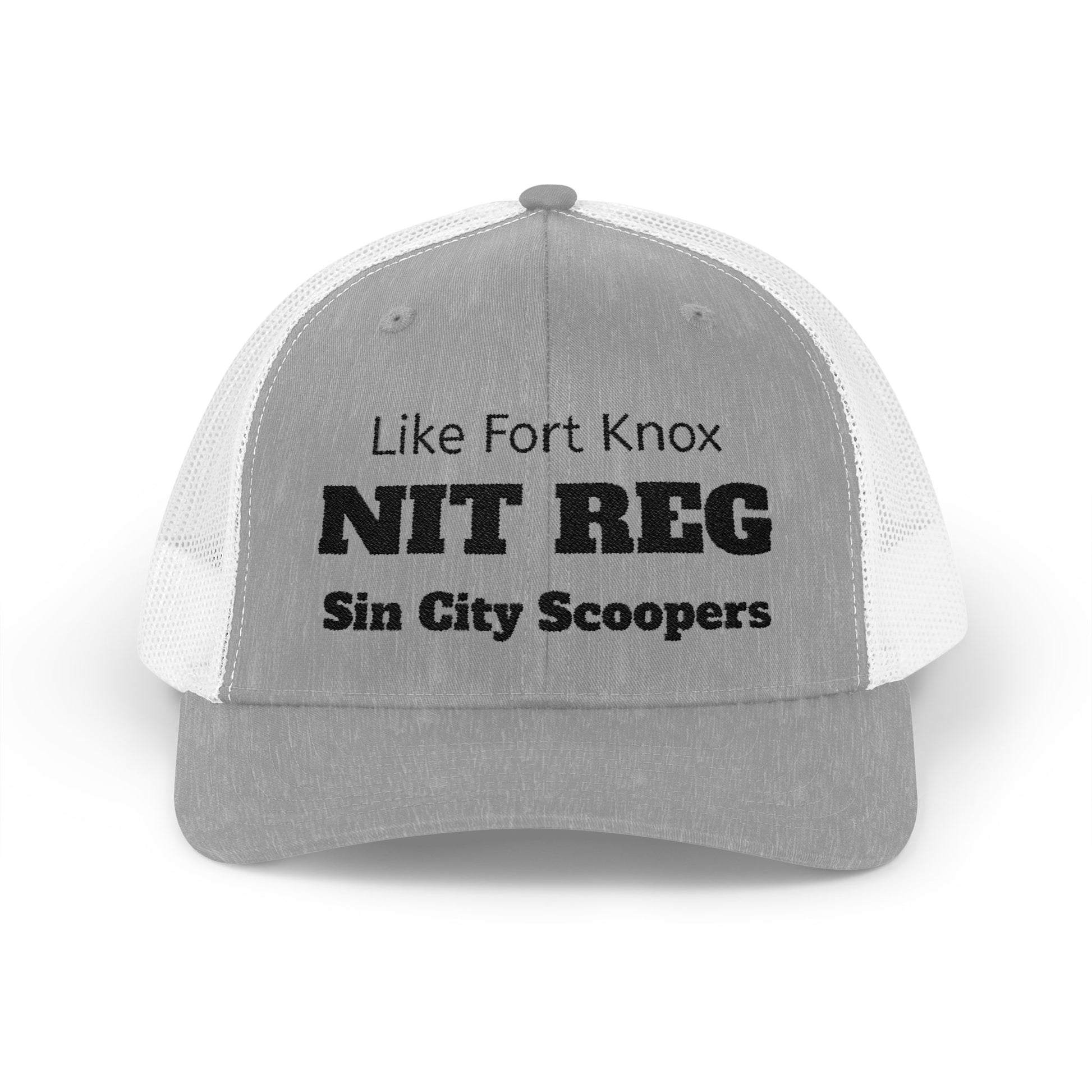 The Sin City Scoopers 'NIT REG' Style Hat