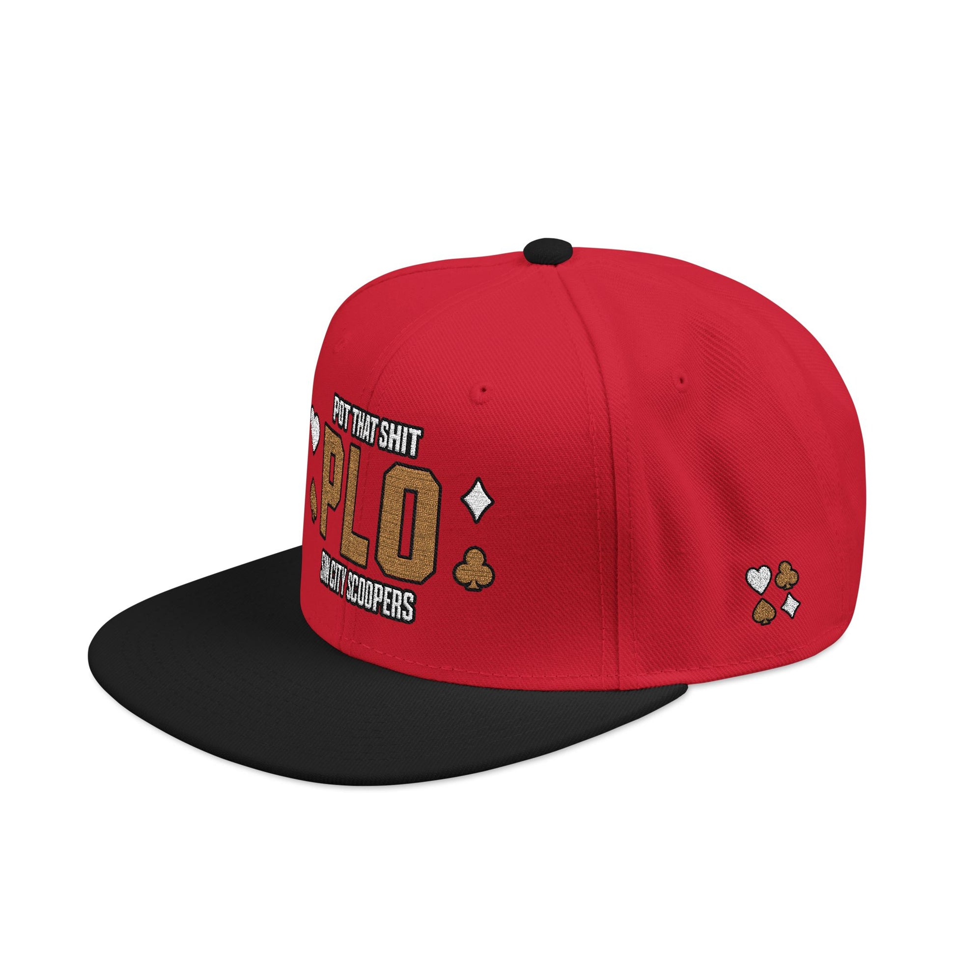 Pot That Shit PLO Flat bill Hat
