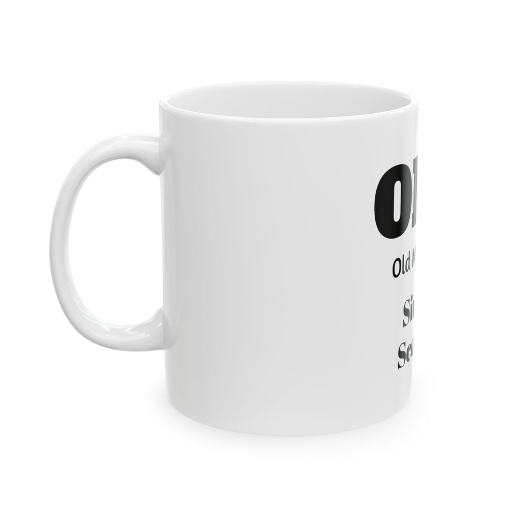 The Sin City Scoopers Coffee Cup for OMC - Old Man Coffee