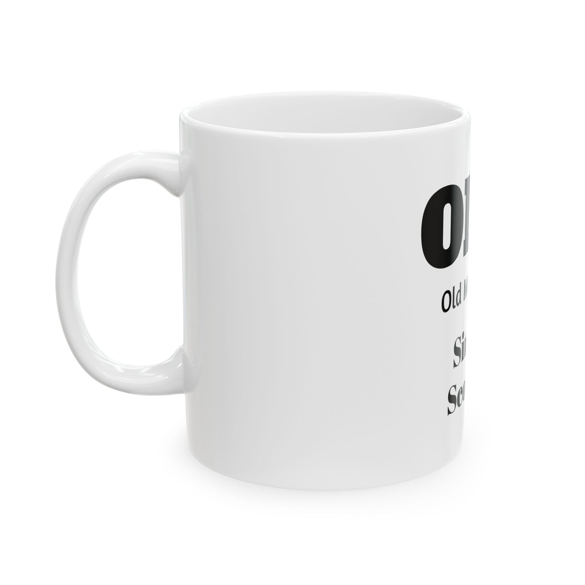 The Sin City Scoopers Coffee Cup for OMC - Old Man Coffee