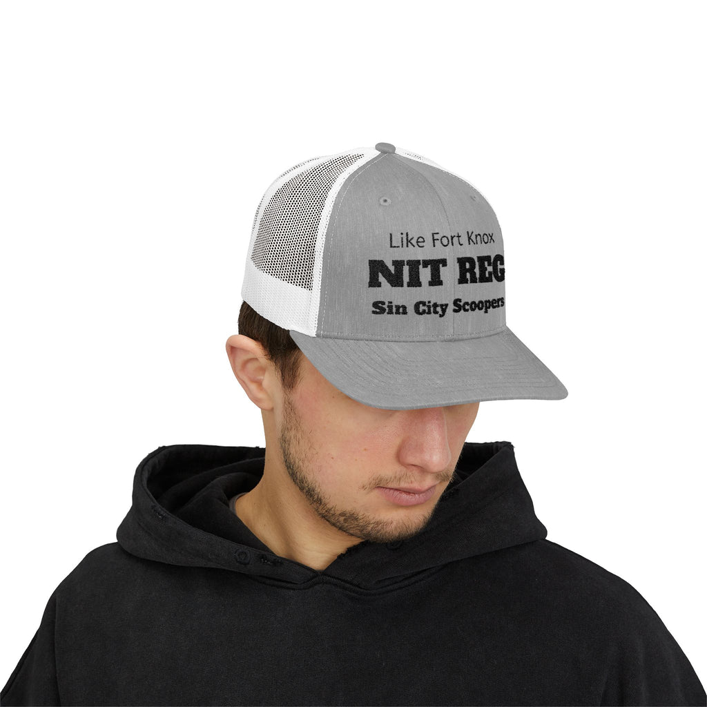 The Sin City Scoopers 'NIT REG' Style Hat