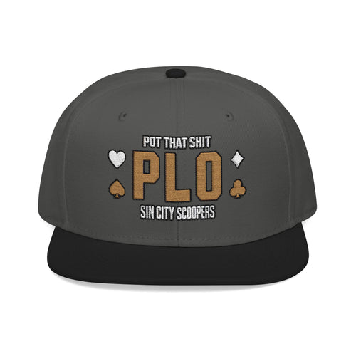 Pot That Shit PLO Flat bill Hat