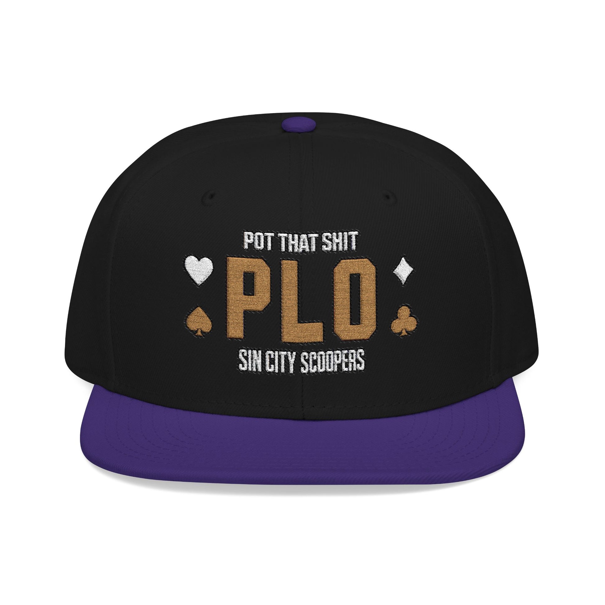 Pot That Shit PLO Flat bill Hat