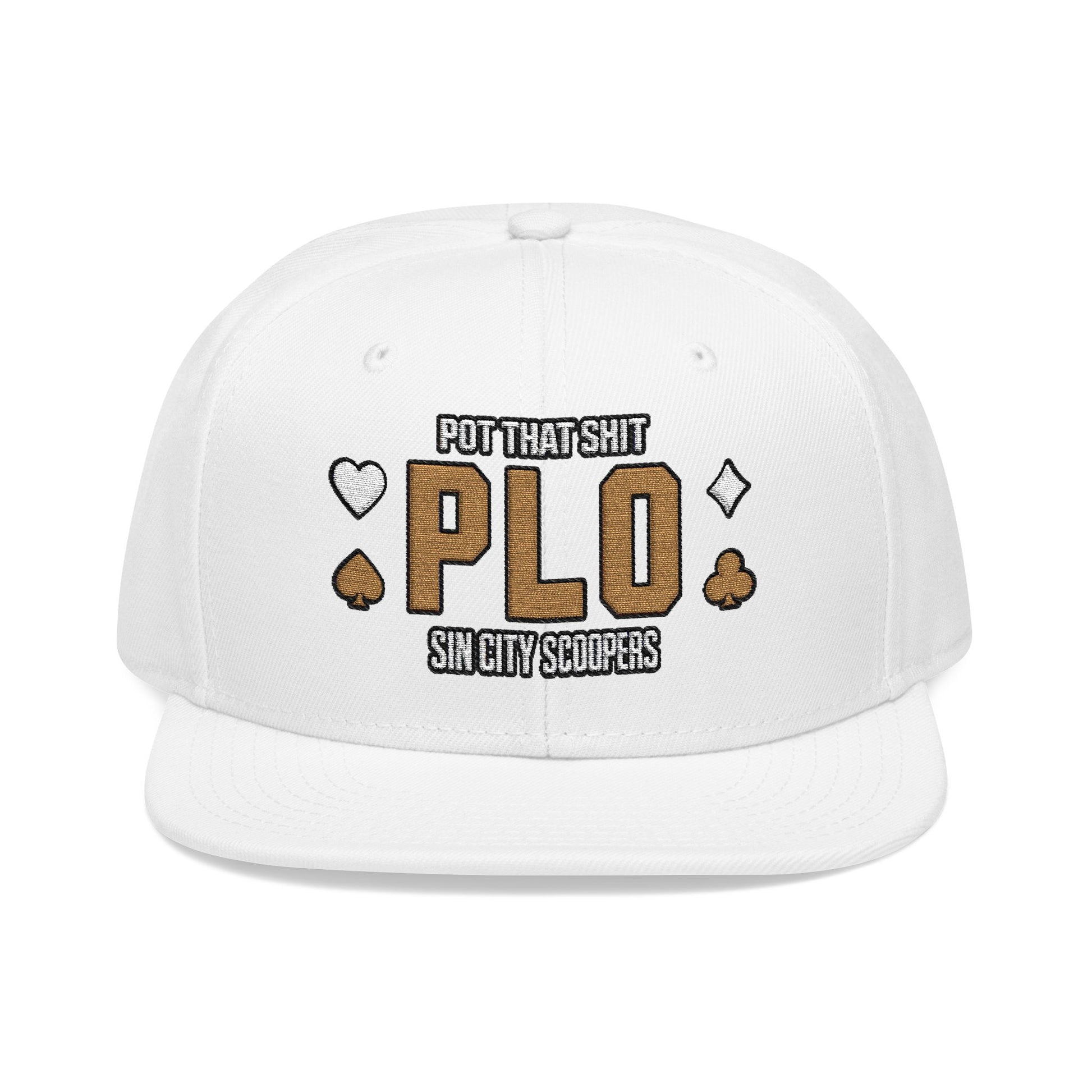 Pot That Shit PLO Flat bill Hat