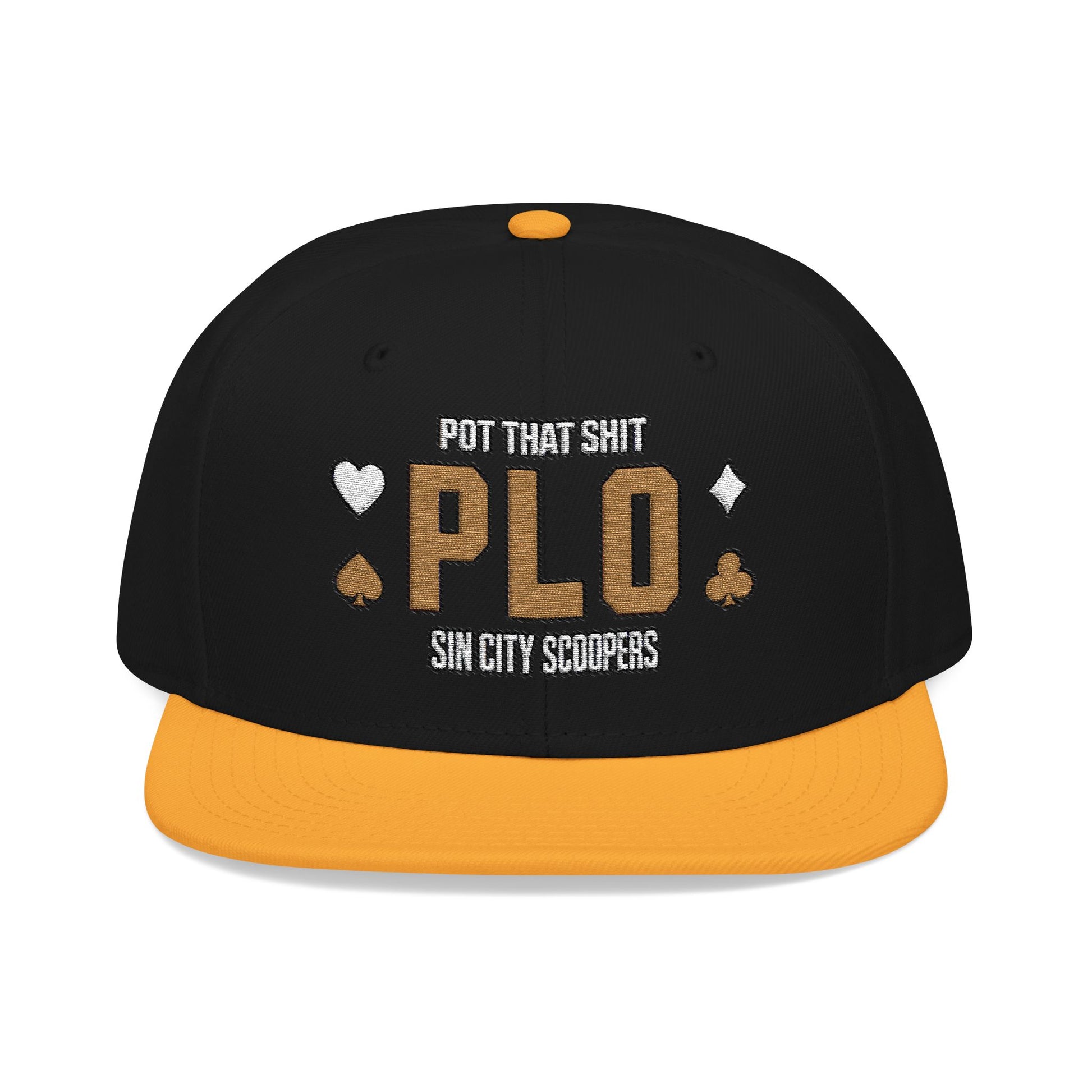 Pot That Shit PLO Flat bill Hat