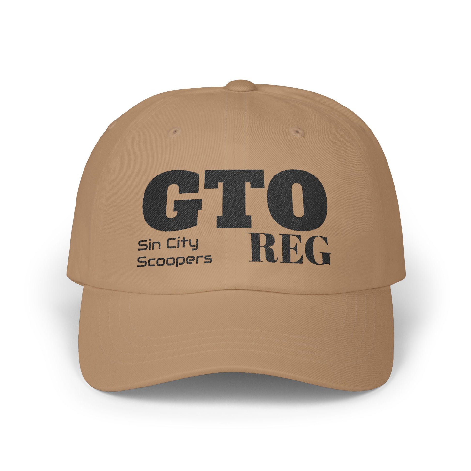 The Sin City Scoopers Adjustable GTO REG Style Hat