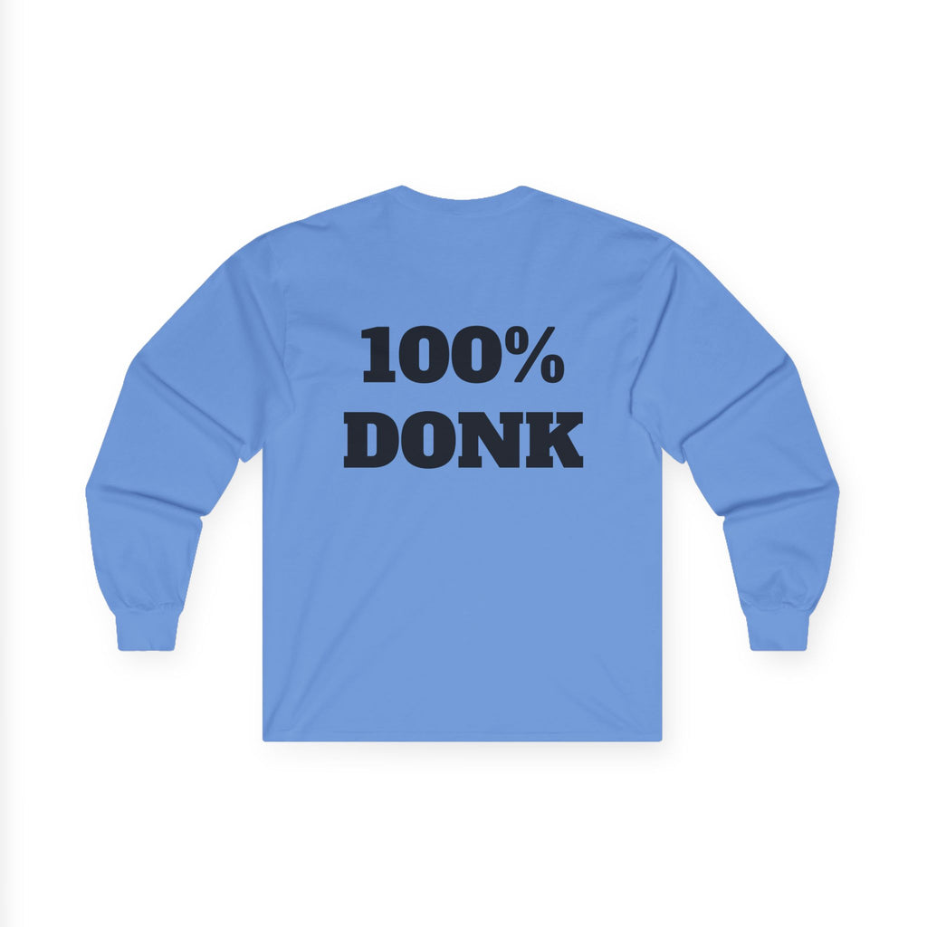 The Sin City Scoopers Classic '100% DONK' Long Sleeve Tee Shirt