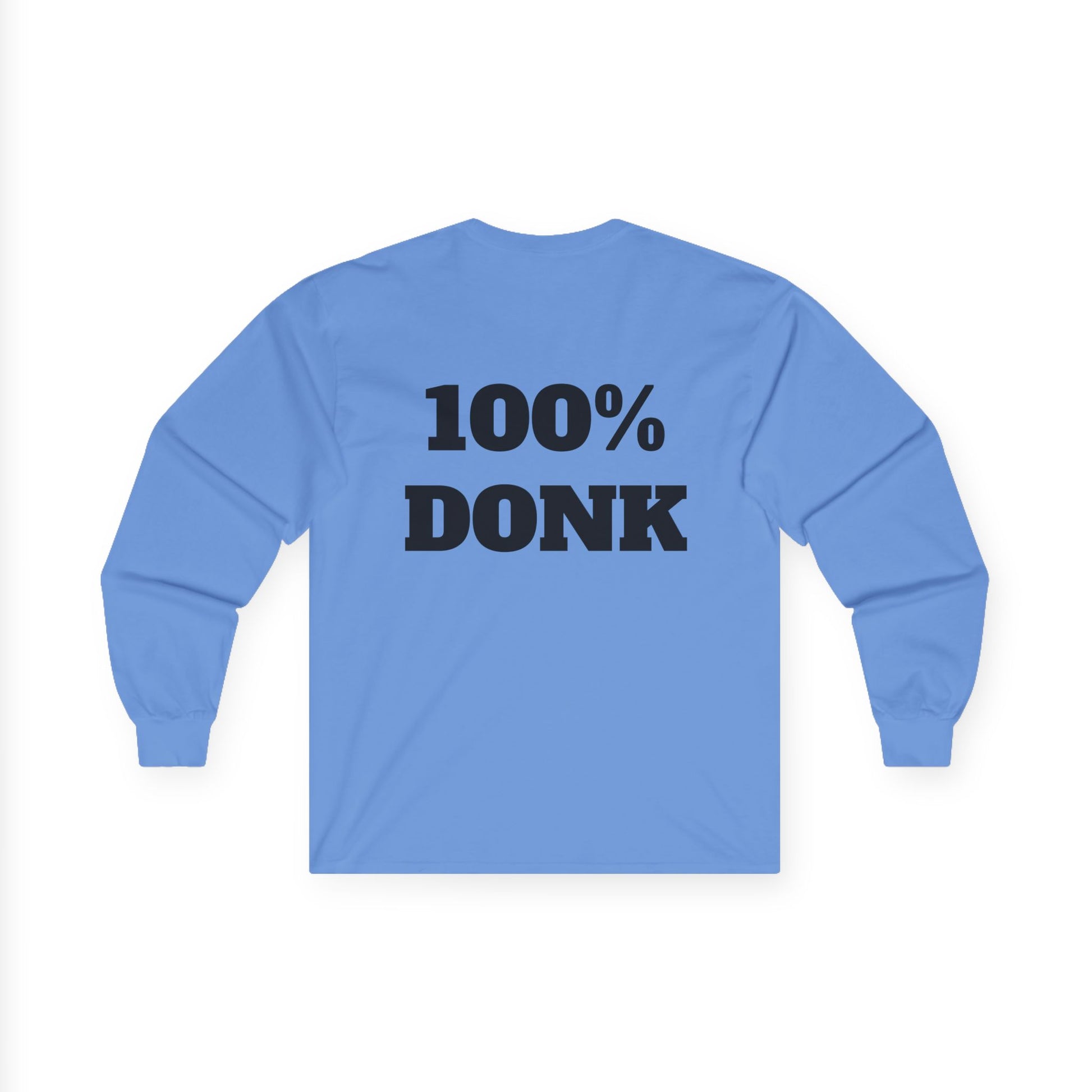 The Sin City Scoopers Classic '100% DONK' Long Sleeve Tee Shirt