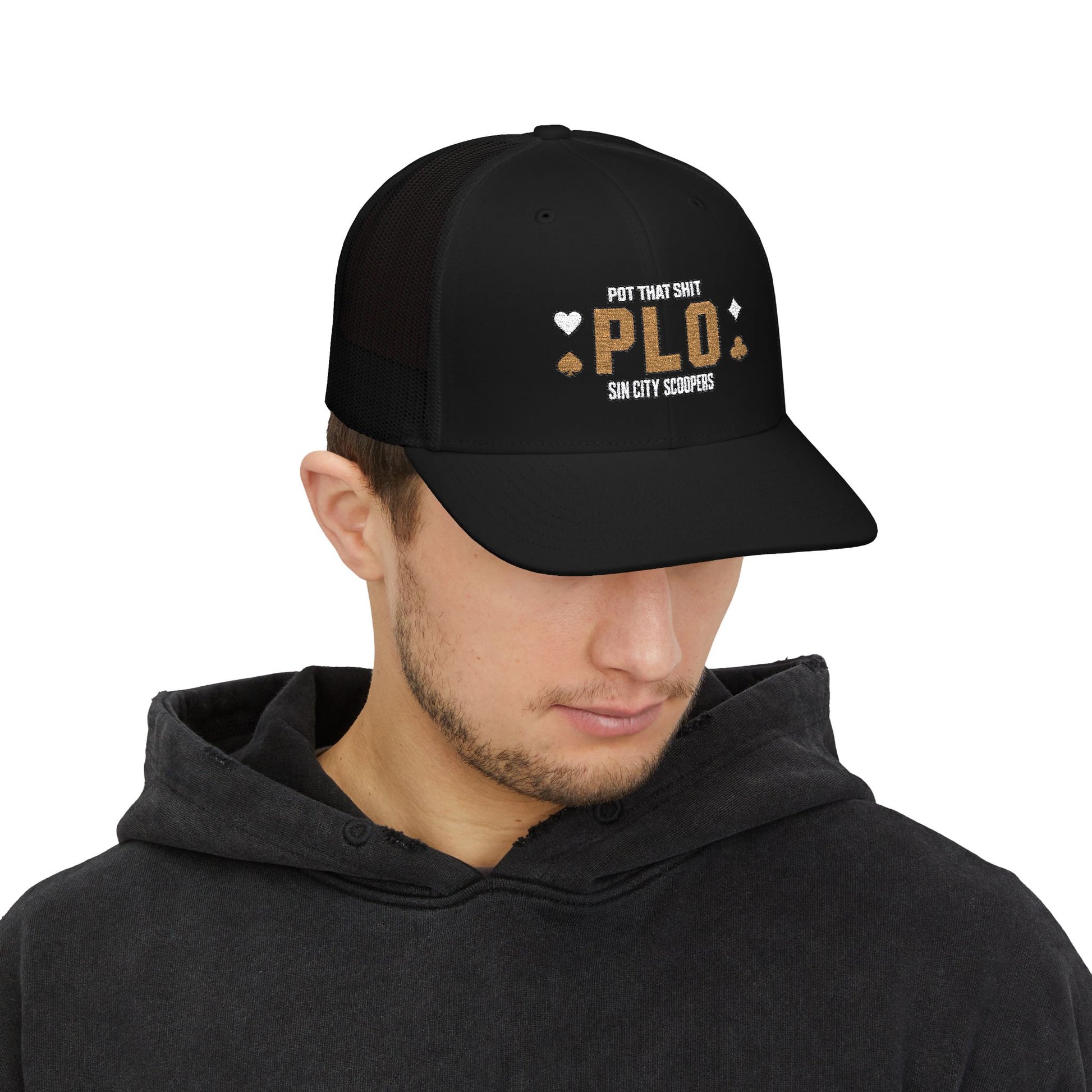 Pot That Shit PLO Snapback Trucker Hat