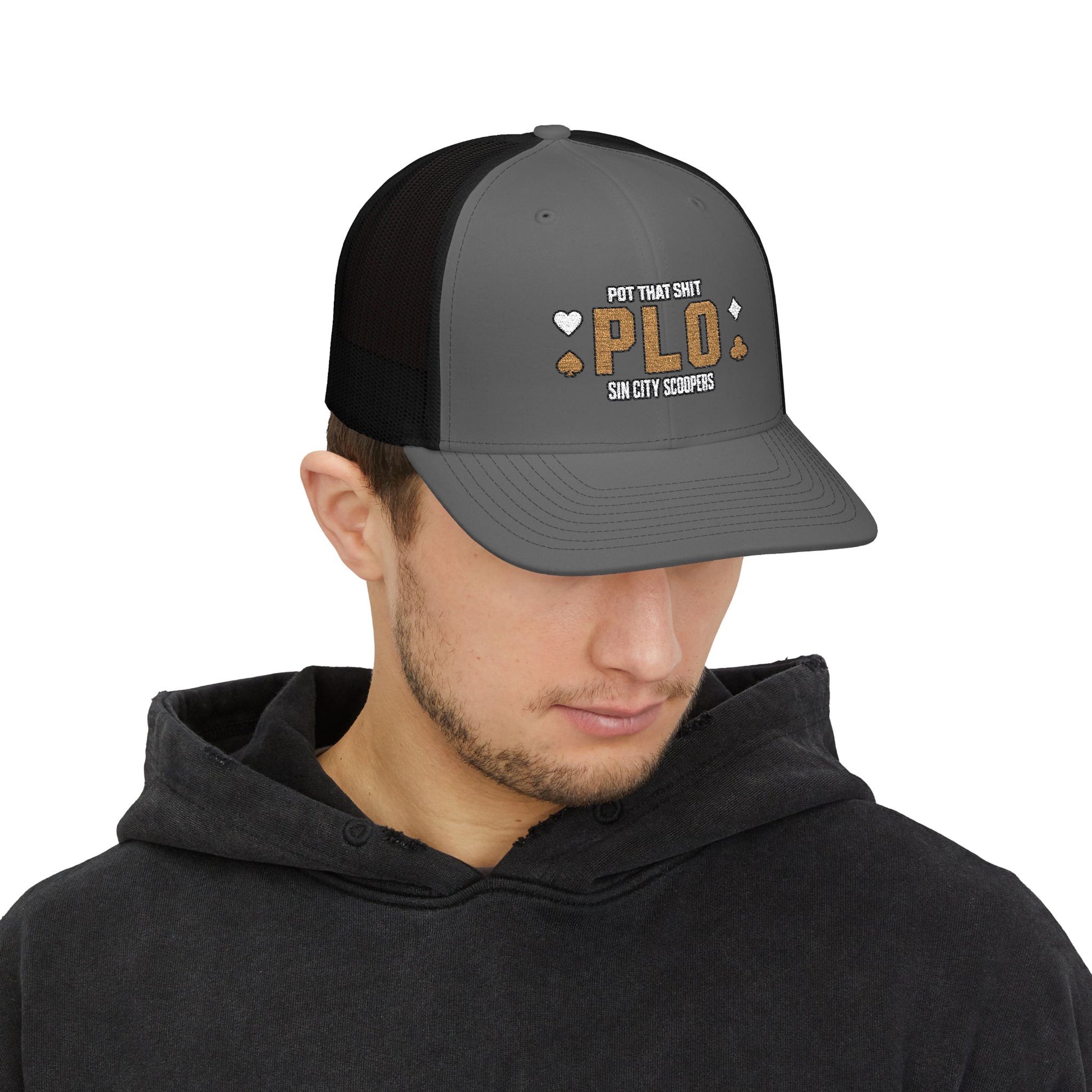 Pot That Shit PLO Snapback Trucker Hat