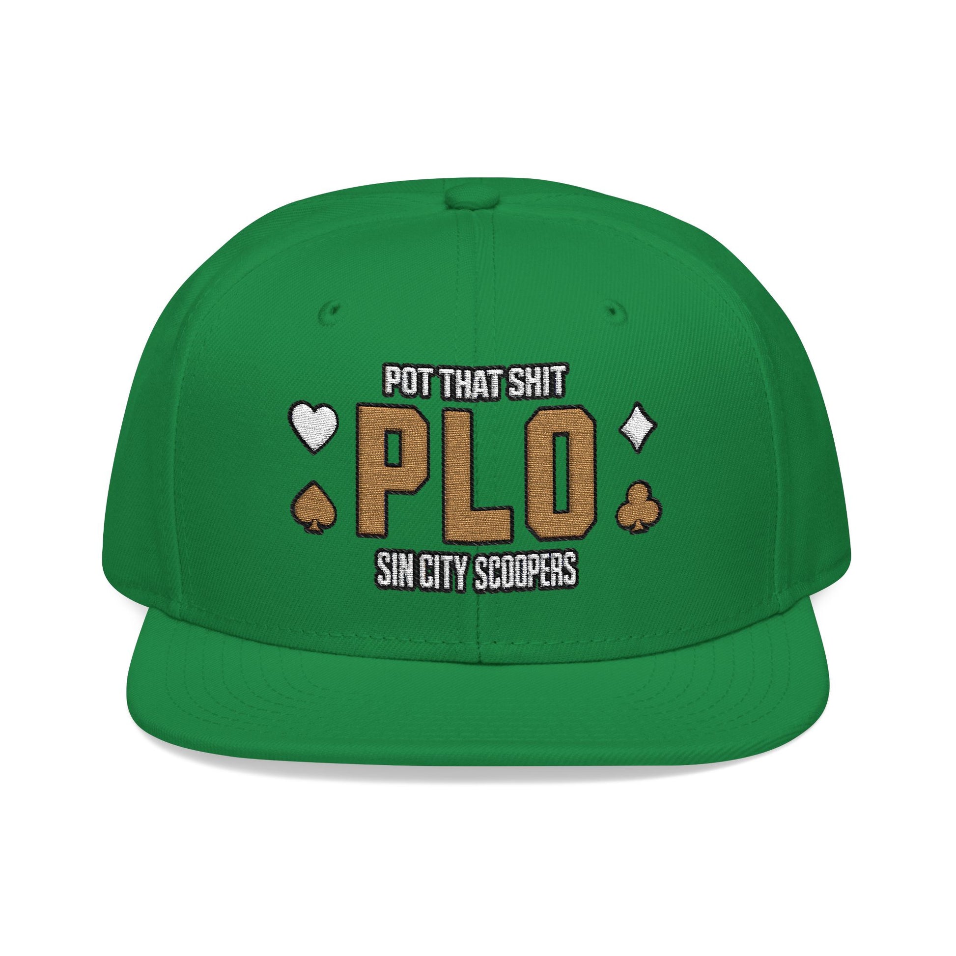 Pot That Shit PLO Flat bill Hat