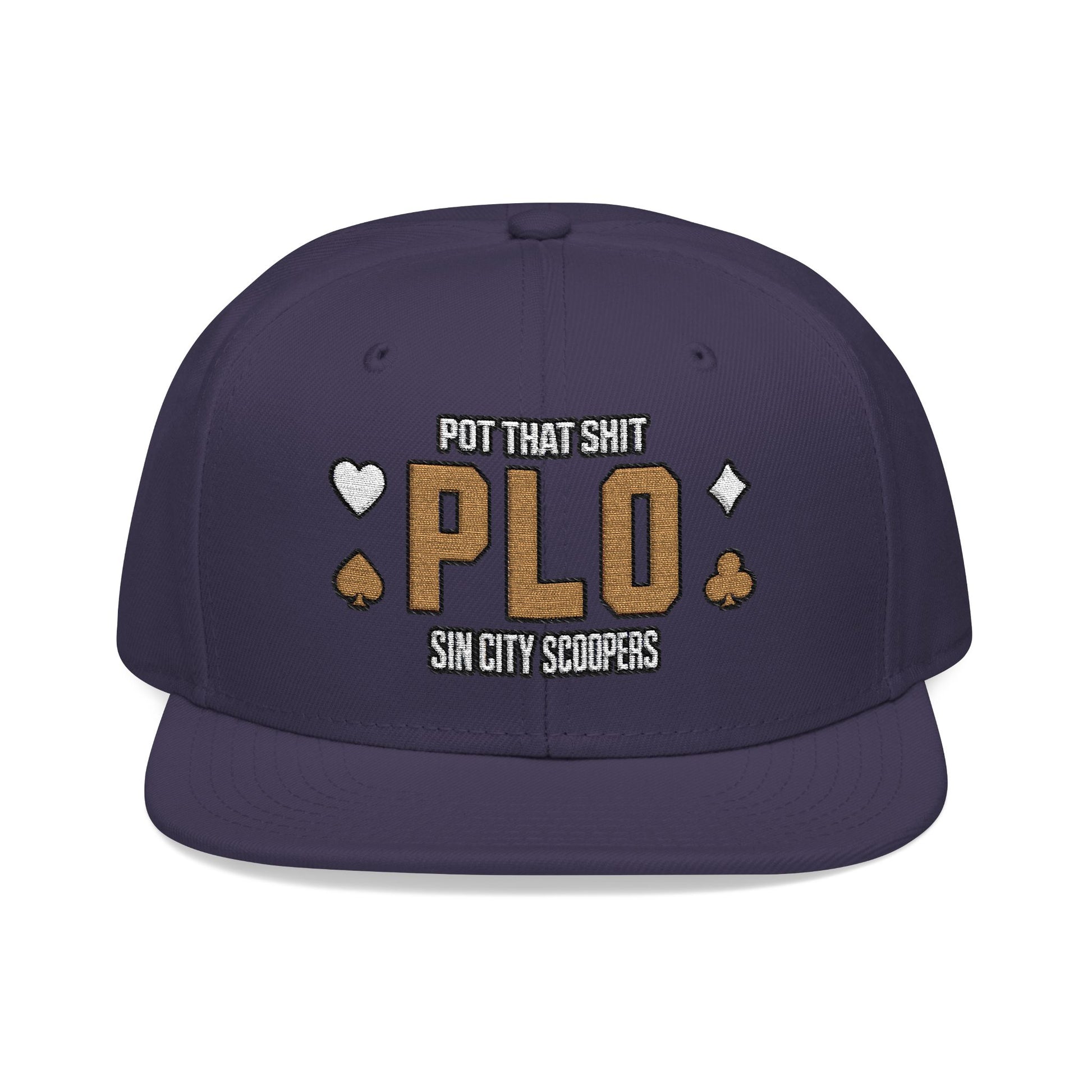 Pot That Shit PLO Flat bill Hat