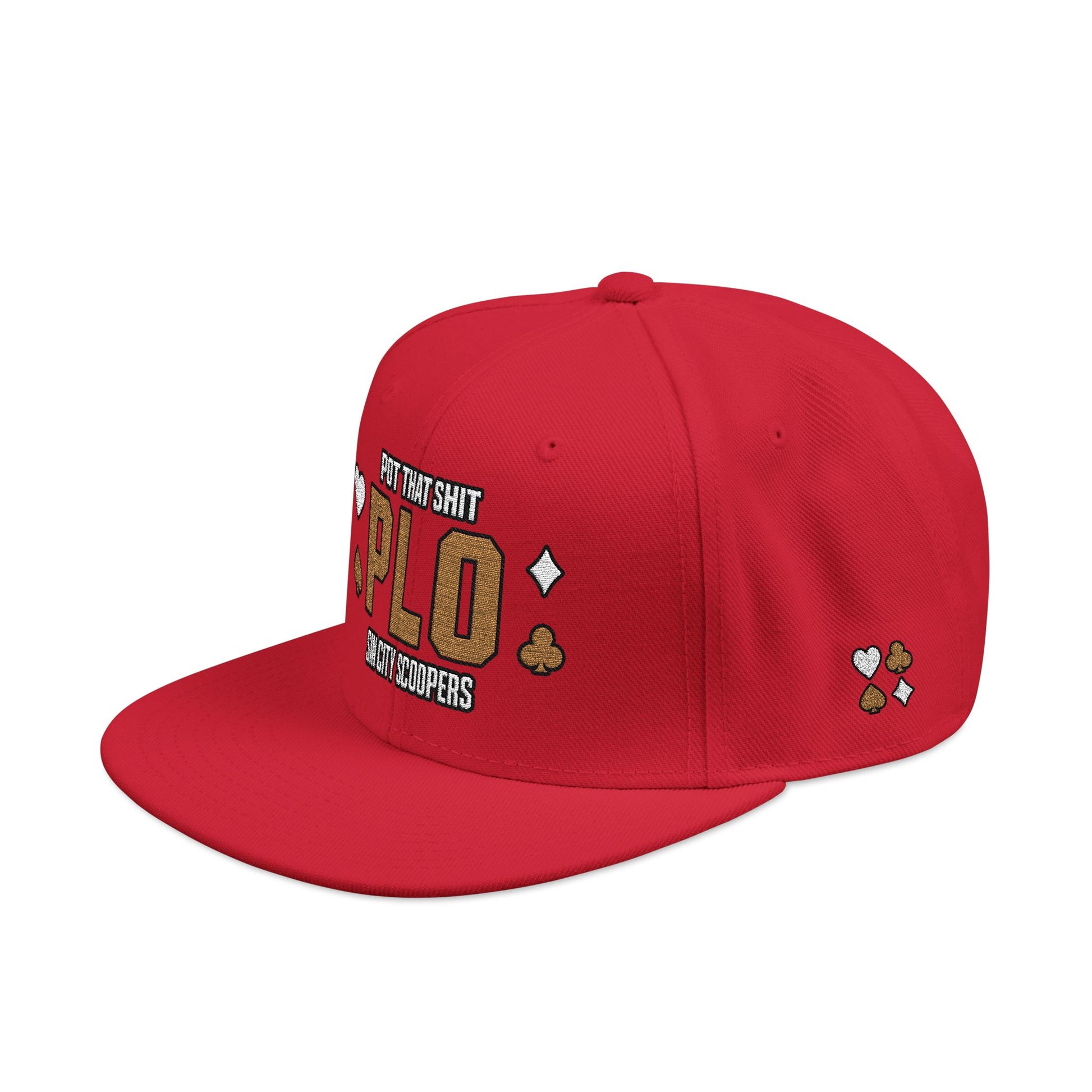 Pot That Shit PLO Flat bill Hat