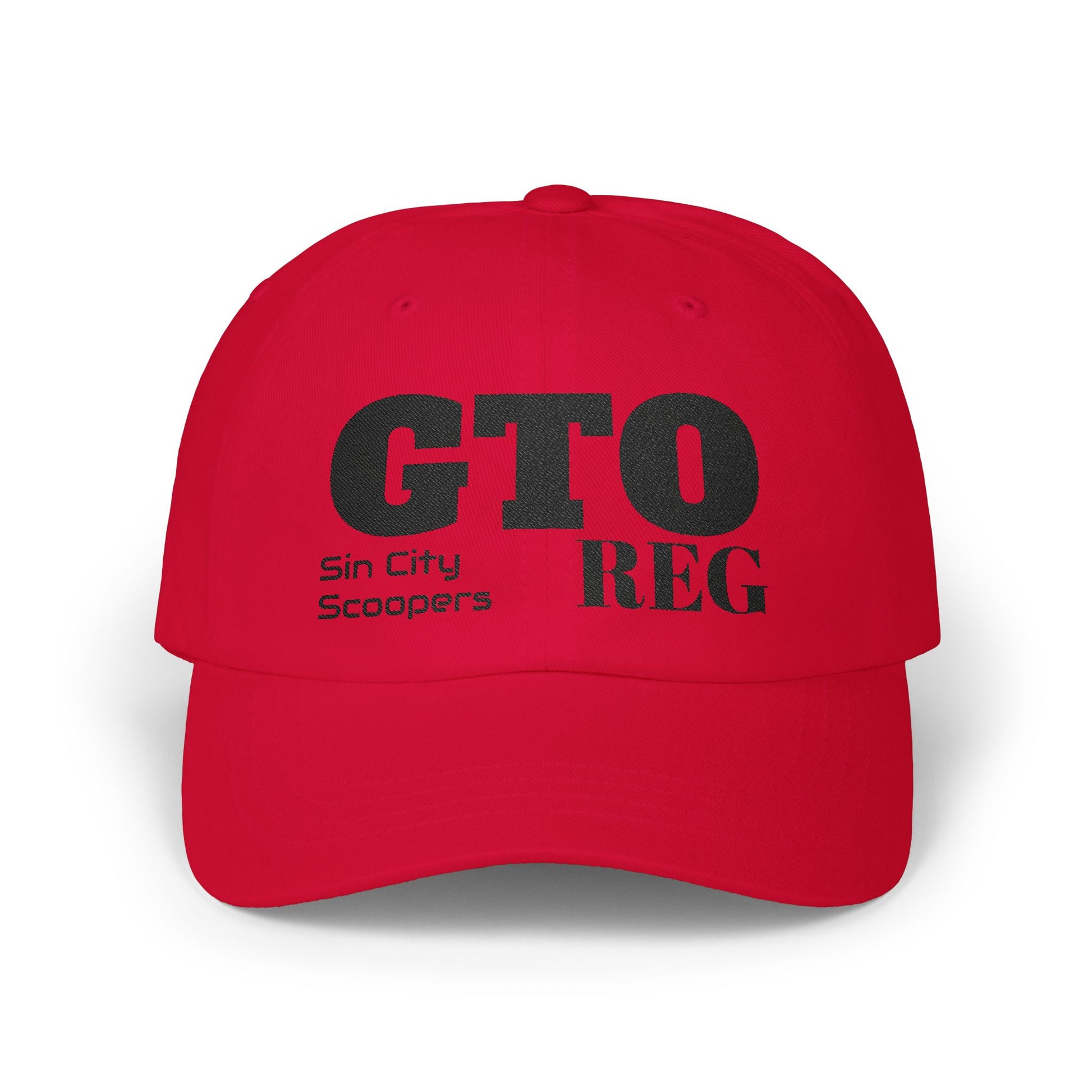 The Sin City Scoopers Adjustable GTO REG Style Hat