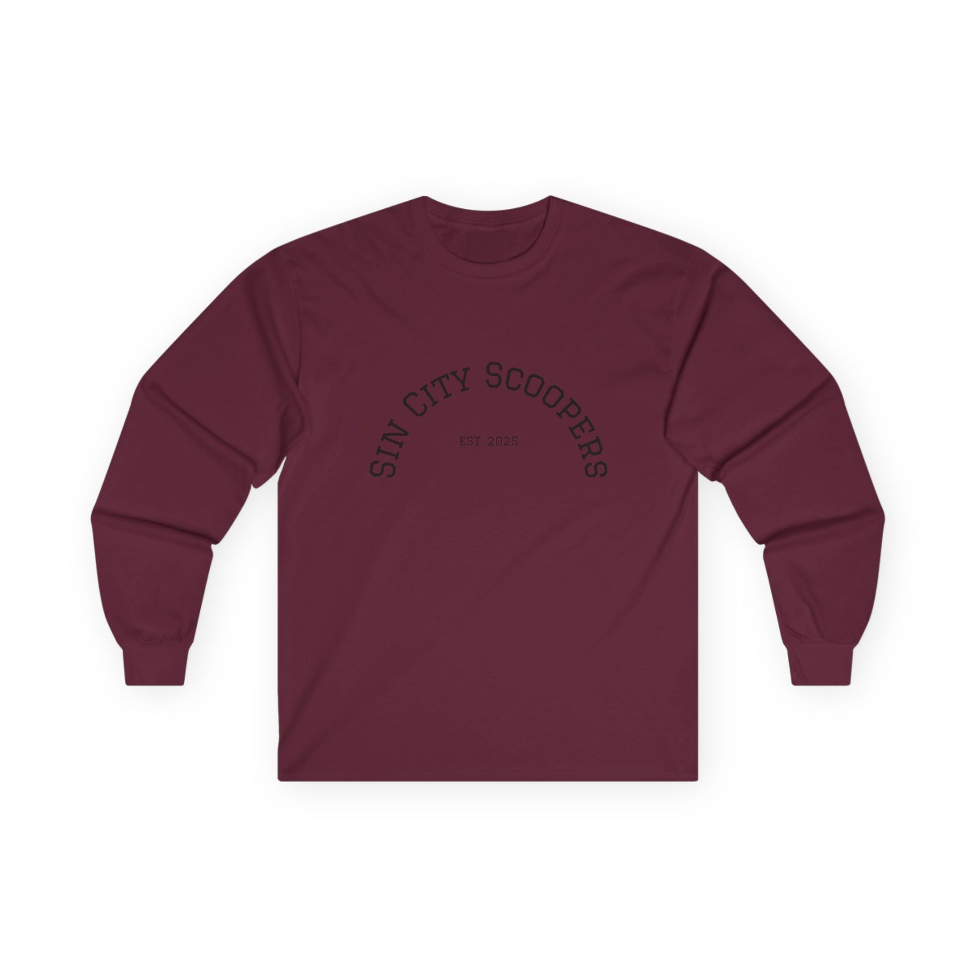 The Sin City Scoopers Classic Long Sleeve Tee Shirt