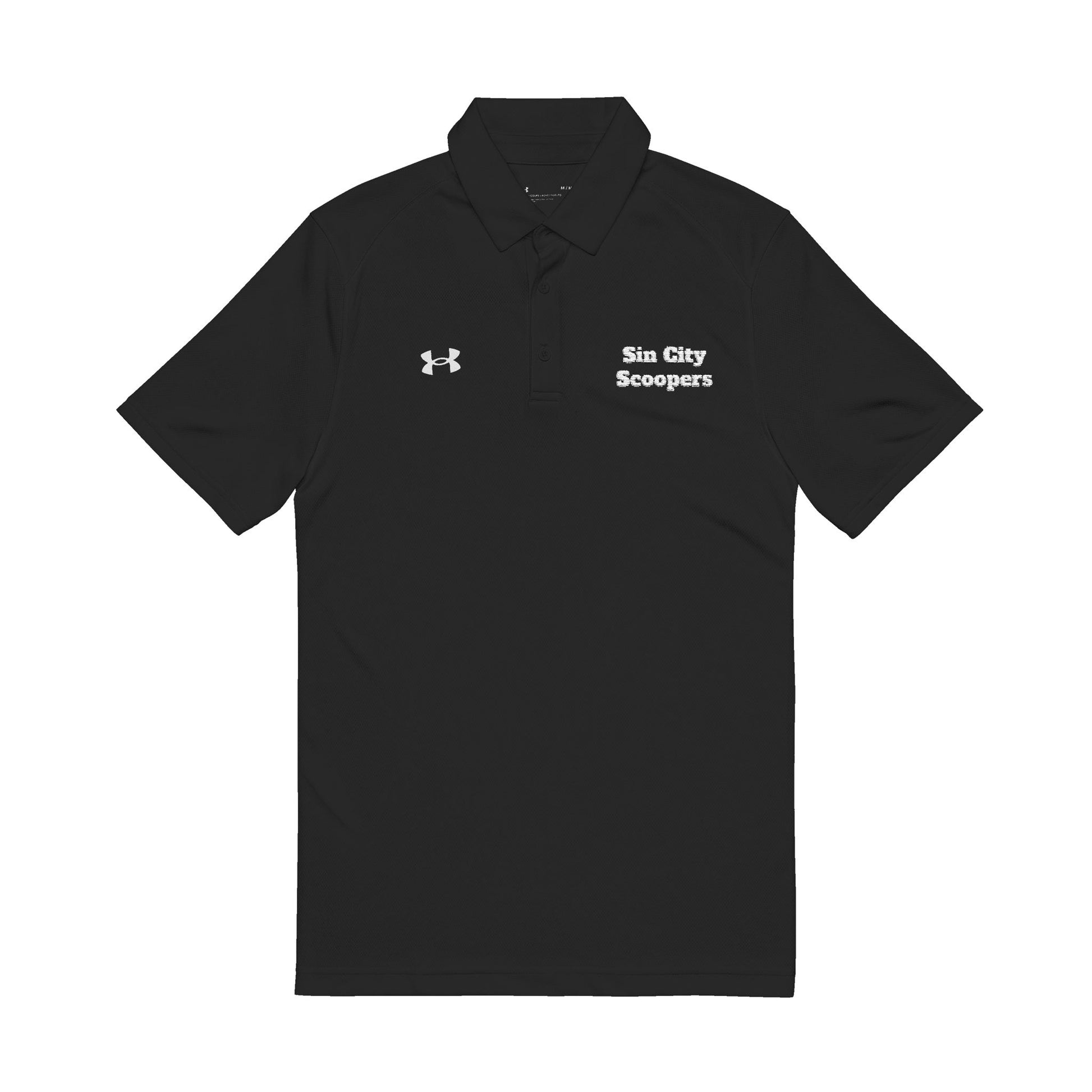The Sin City Scoopers Embroidered Under Armour® Dark Colored Men's Polo Shirt