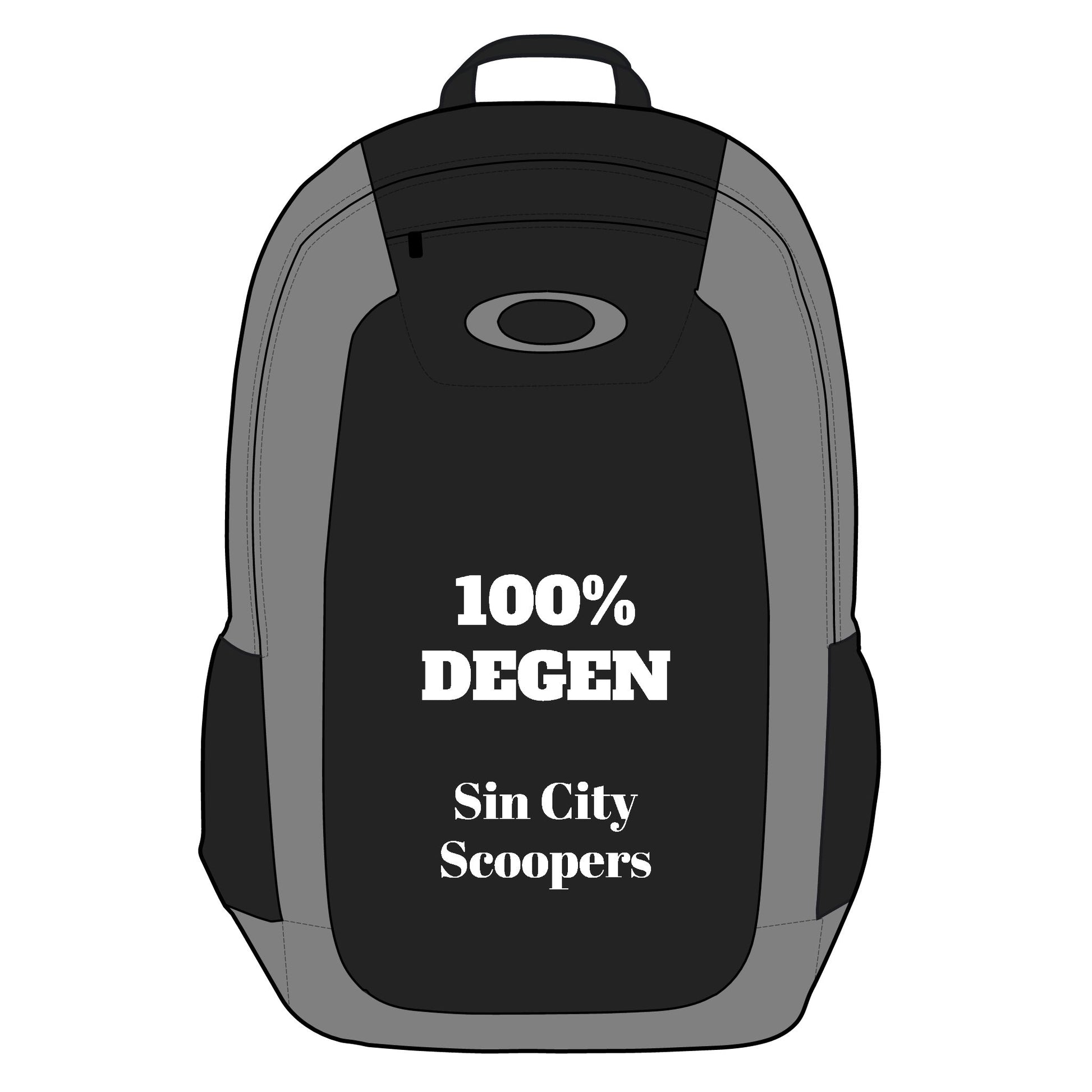 The Sin City Scoopers Embroidered Enduro Backpack - 100% DEGEN Style