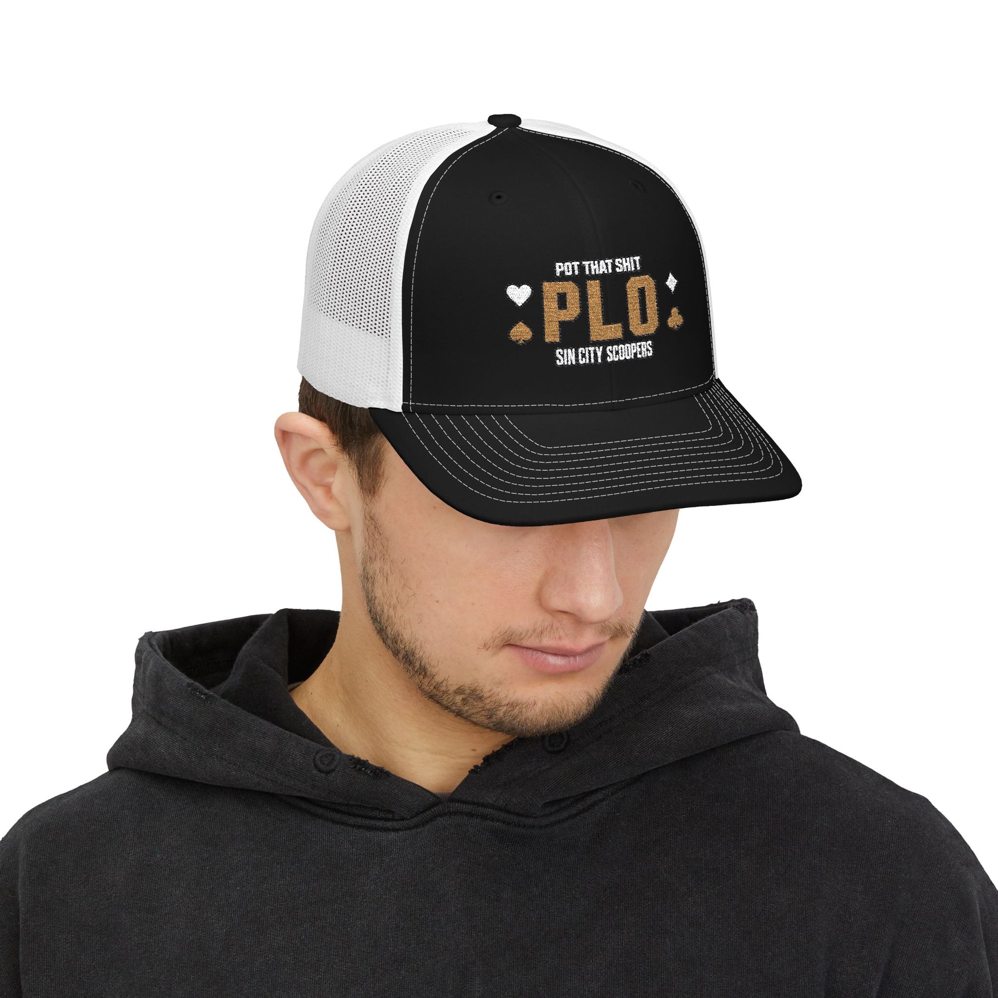 Pot That Shit PLO Snapback Trucker Hat